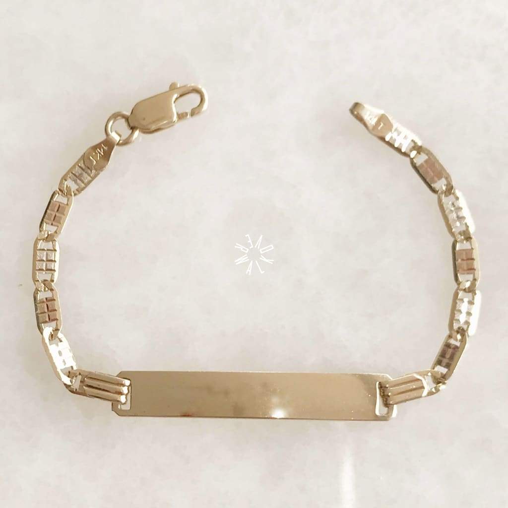Esclava Para Niño Oro Amarillo 14K E-Oa-14-49-081-4A9 Esclava