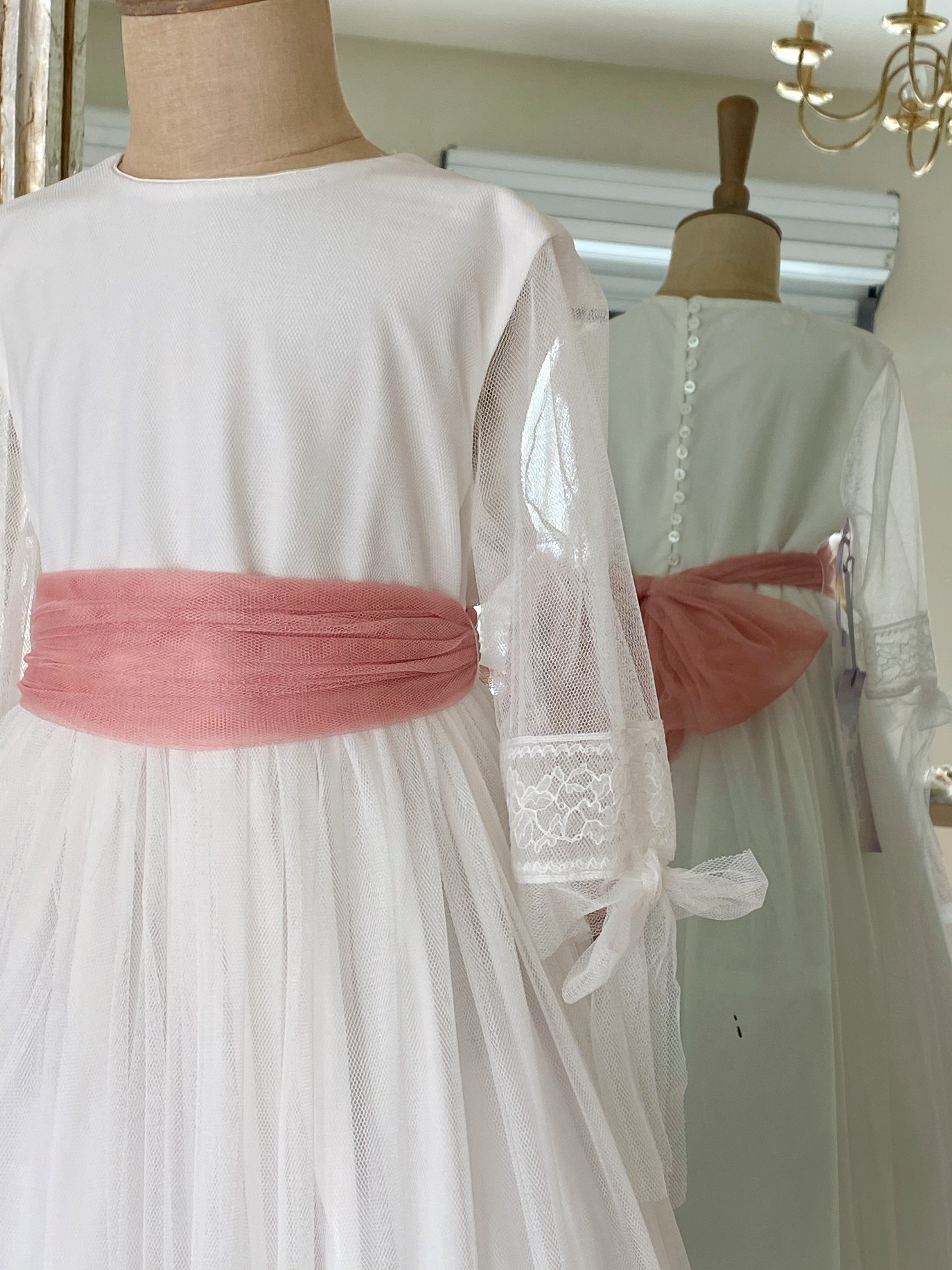 Vestido Español para Primera Comunión Estels D' Argent Mod. 384 T8