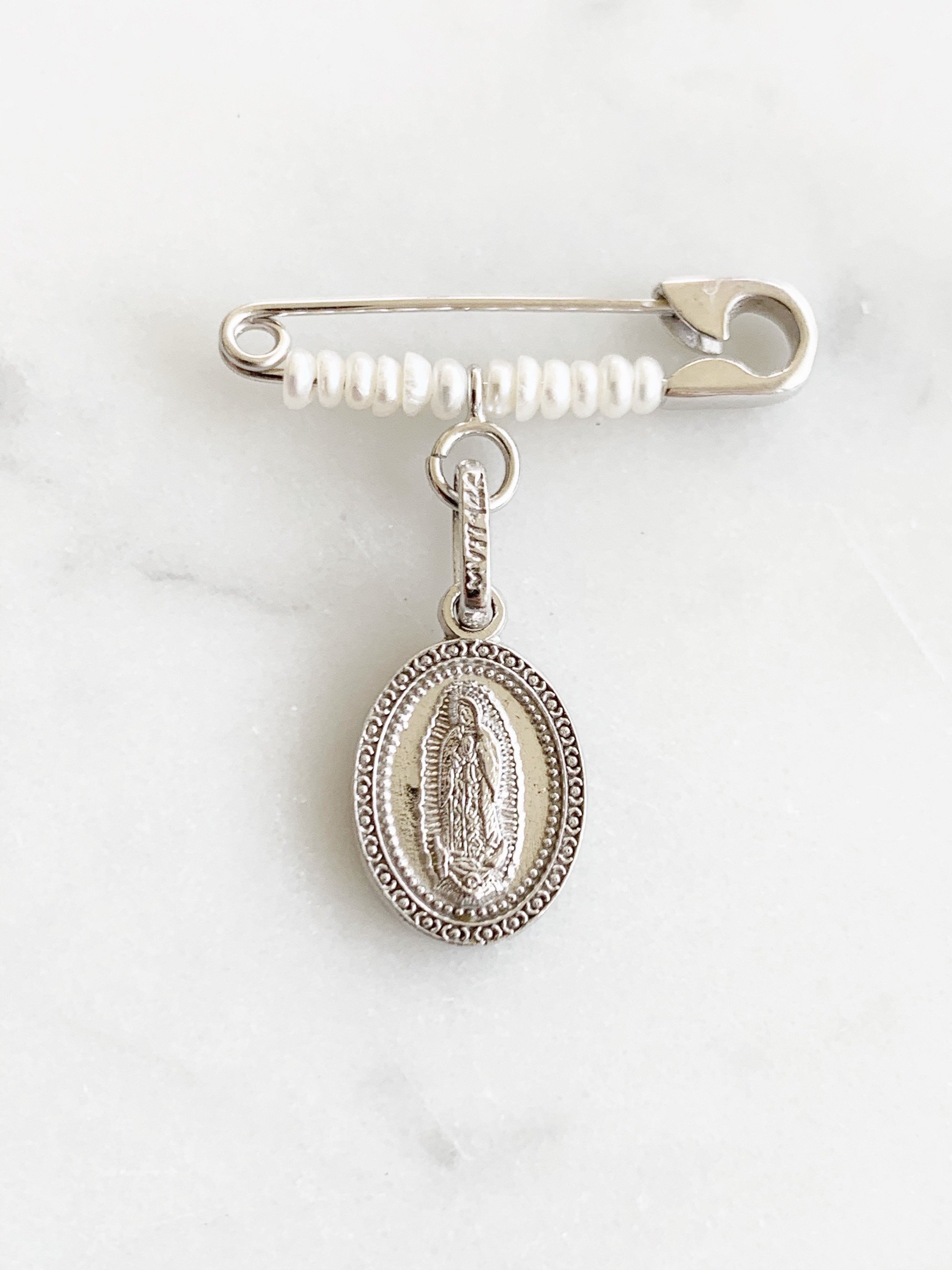 Baby Pin de la Virgen de Guadalupe Oro 14k Mod. 2a0be