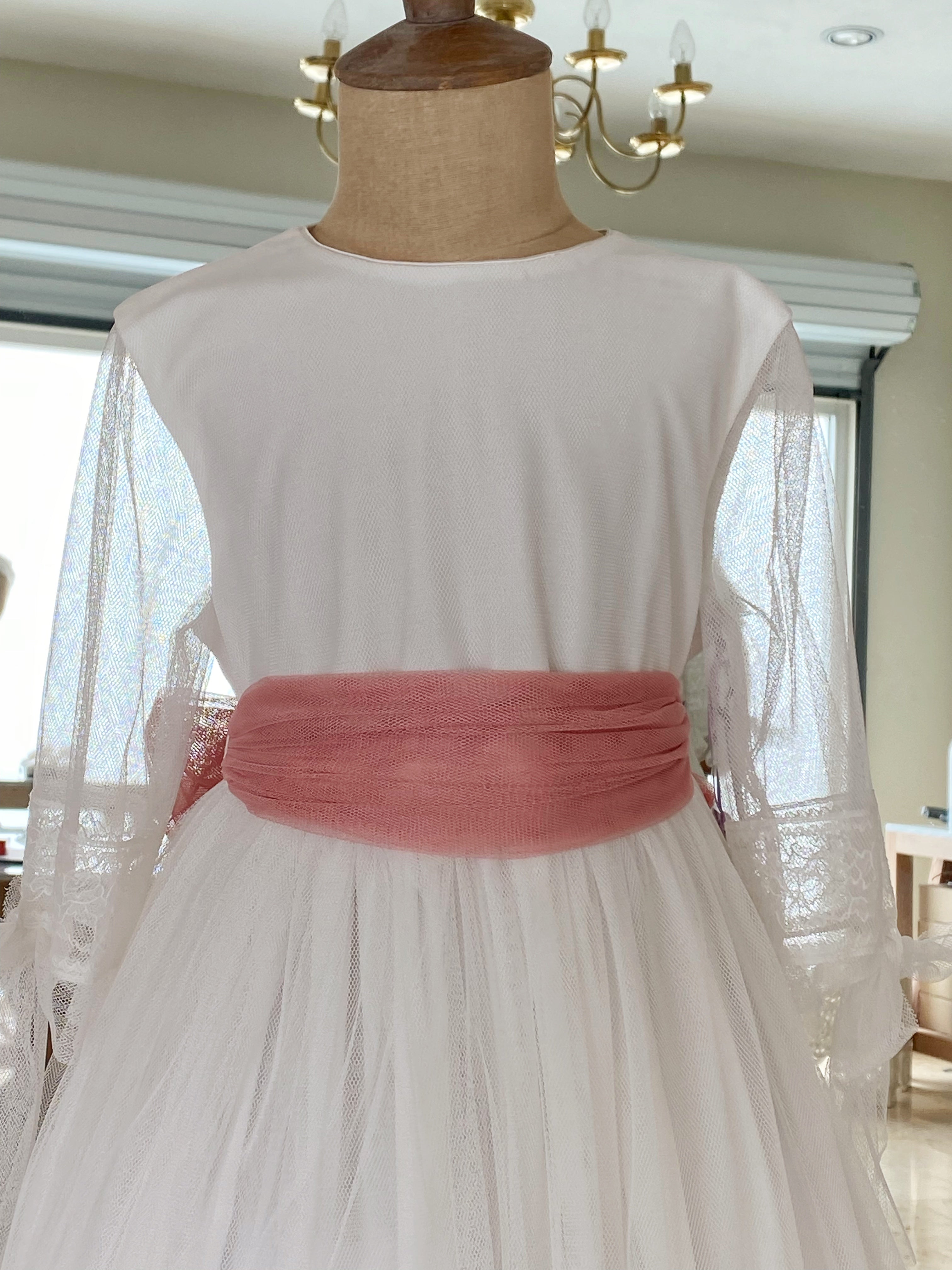 Vestido Español para Primera Comunión Estels D' Argent Mod. 384 T8