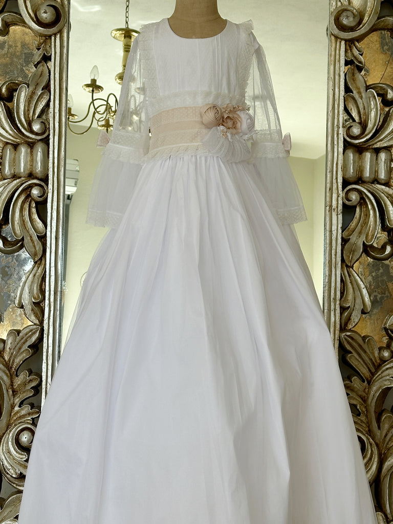 Vestido de Primera Comunión Mod. V4539c T10