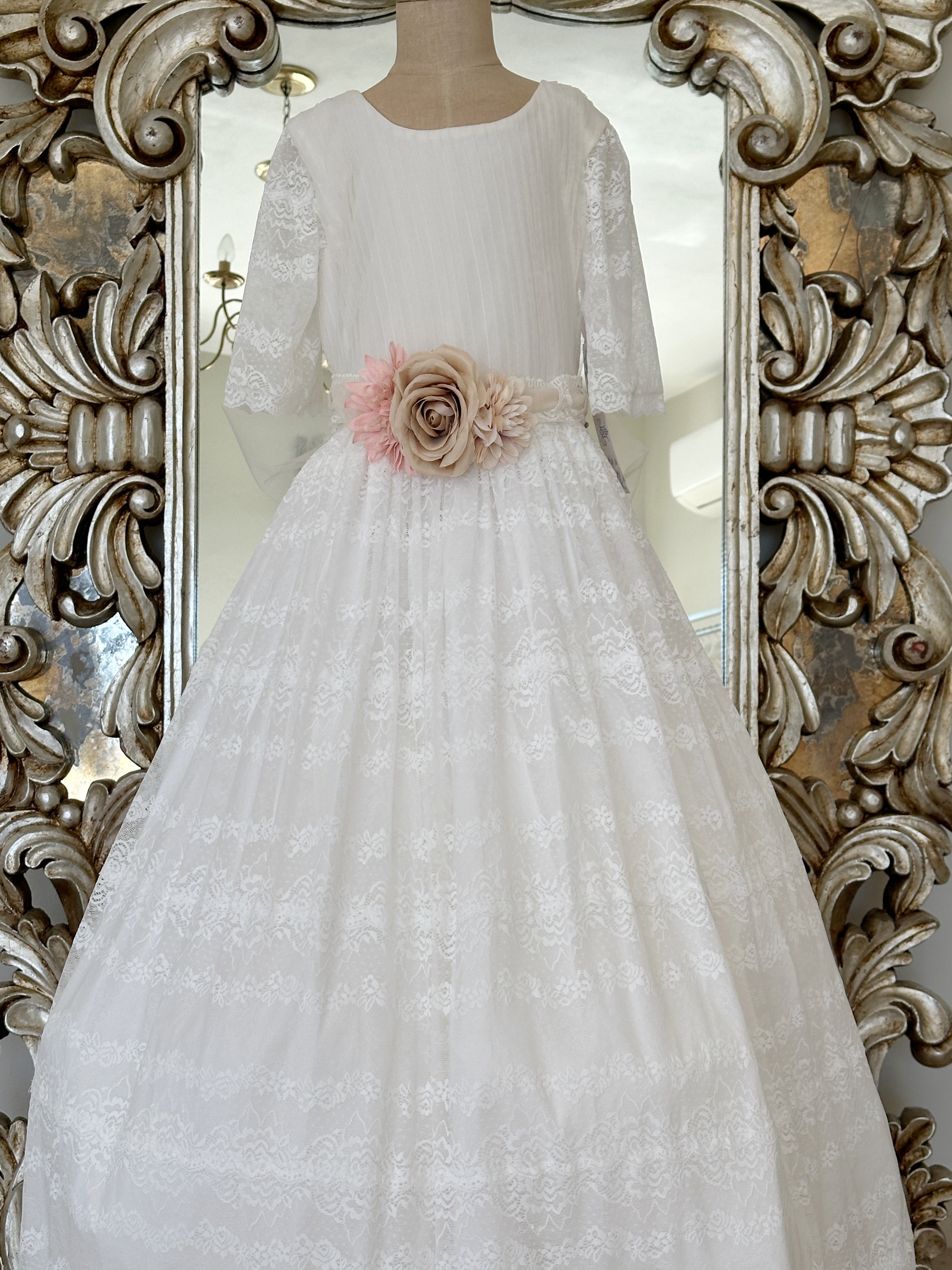 Vestido de Primera Comunión Mod. V6021  T14
