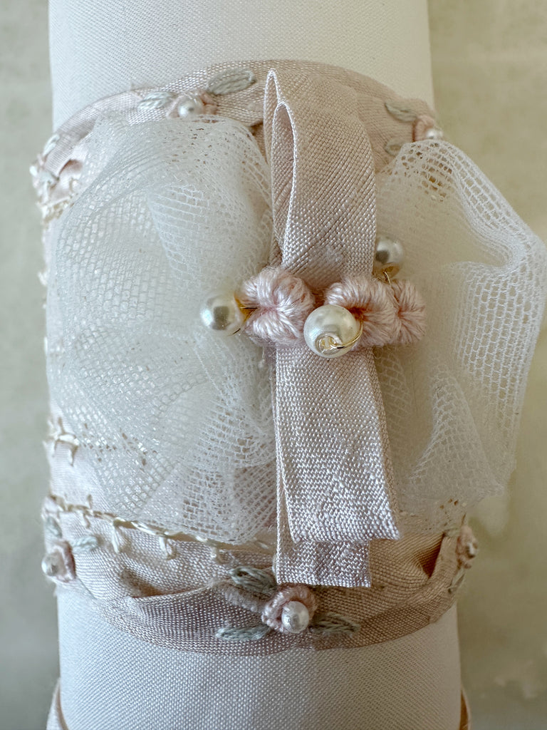 Set de Vela para Bautizo para Niña Mod. Anabr4569