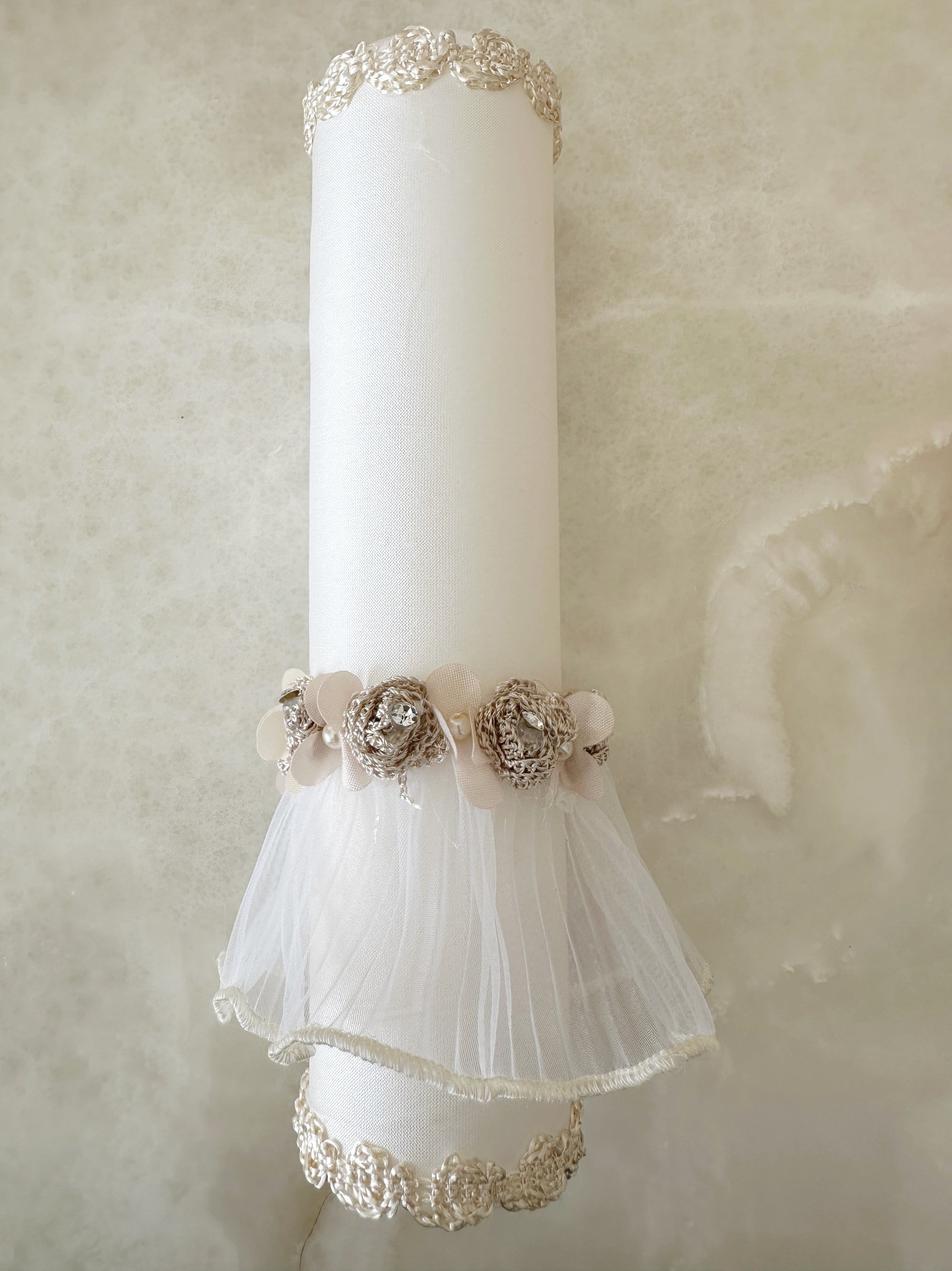 Set de Vela para Bautizo para Niña Mod. Anabr2073