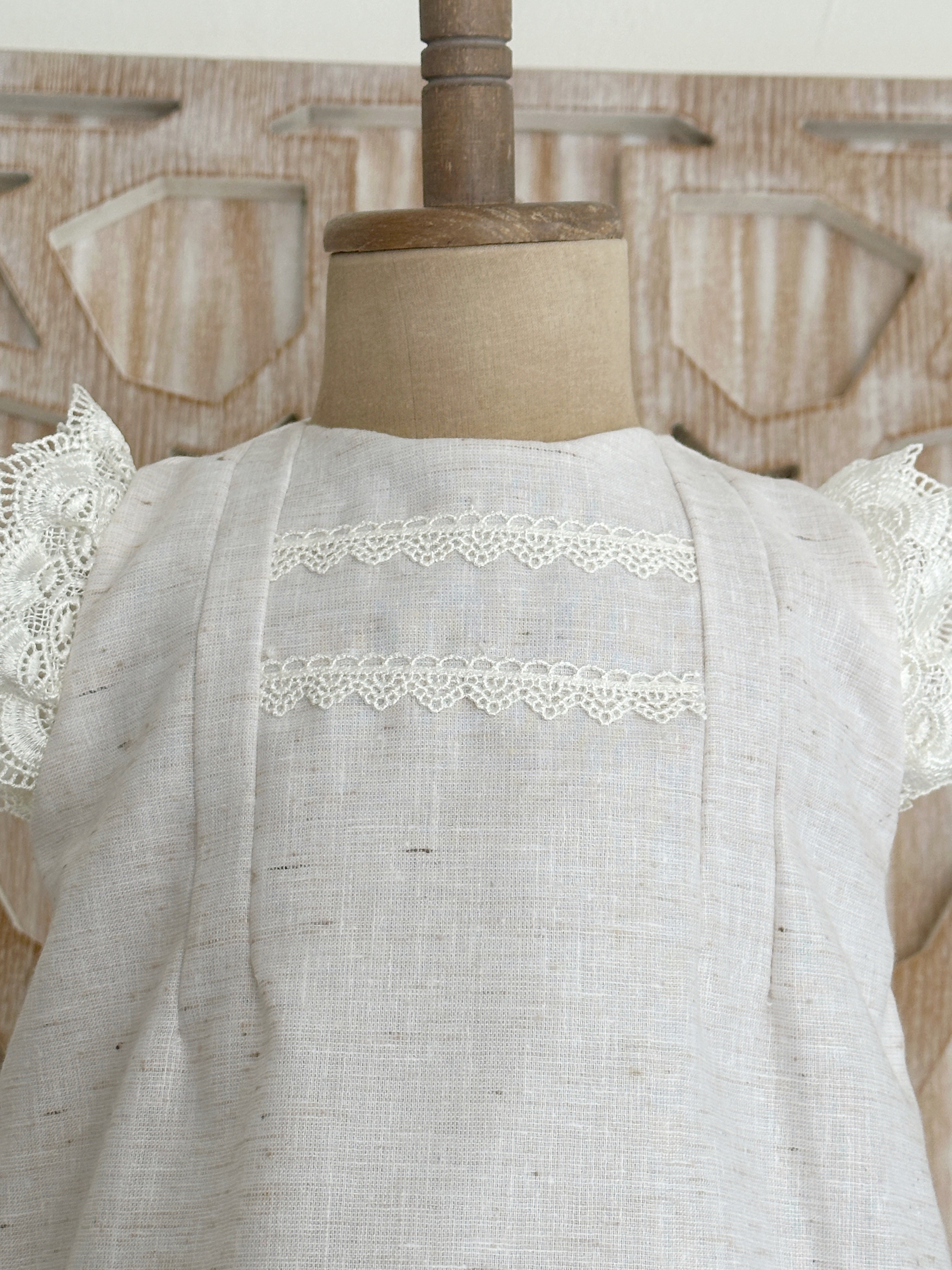 Vestido para Bautizo Mod. Lucrecia T12