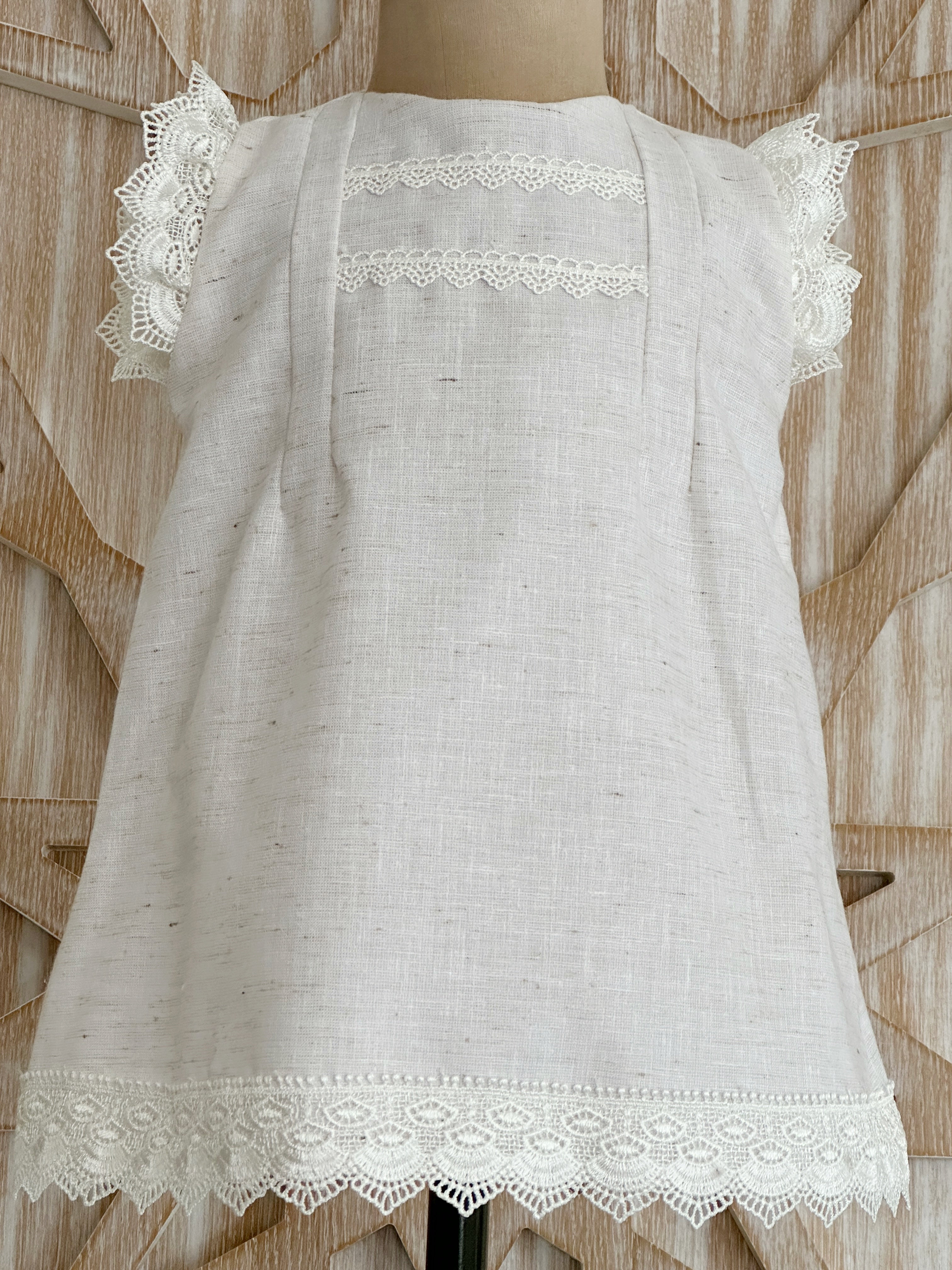 Vestido para Bautizo Mod. Lucrecia T12