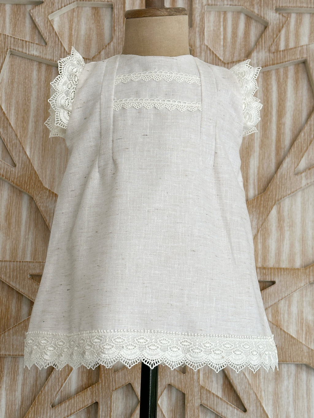 Vestido para Bautizo Mod. Lucrecia T12