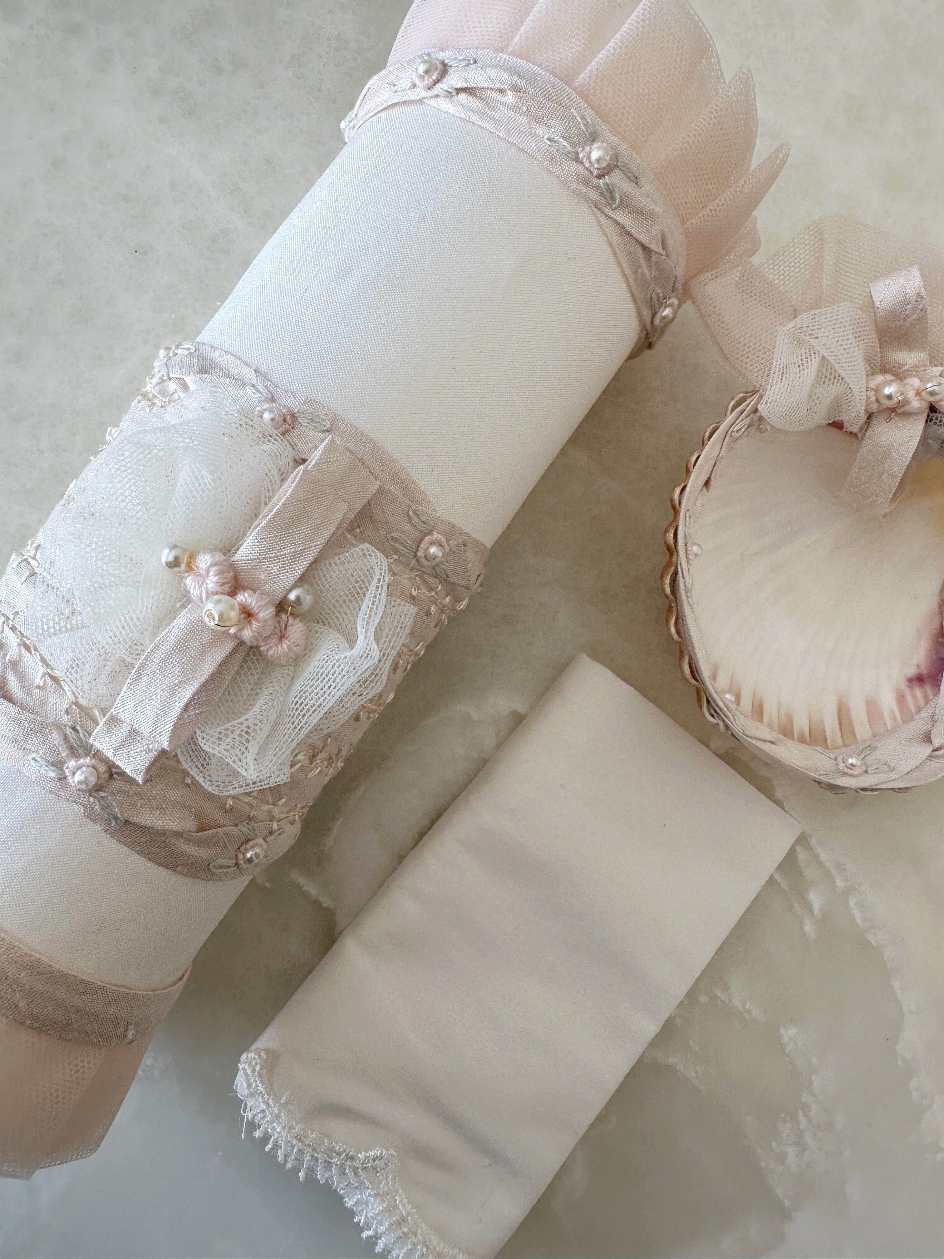 Set de Vela para Bautizo para Niña Mod. Anabr4569
