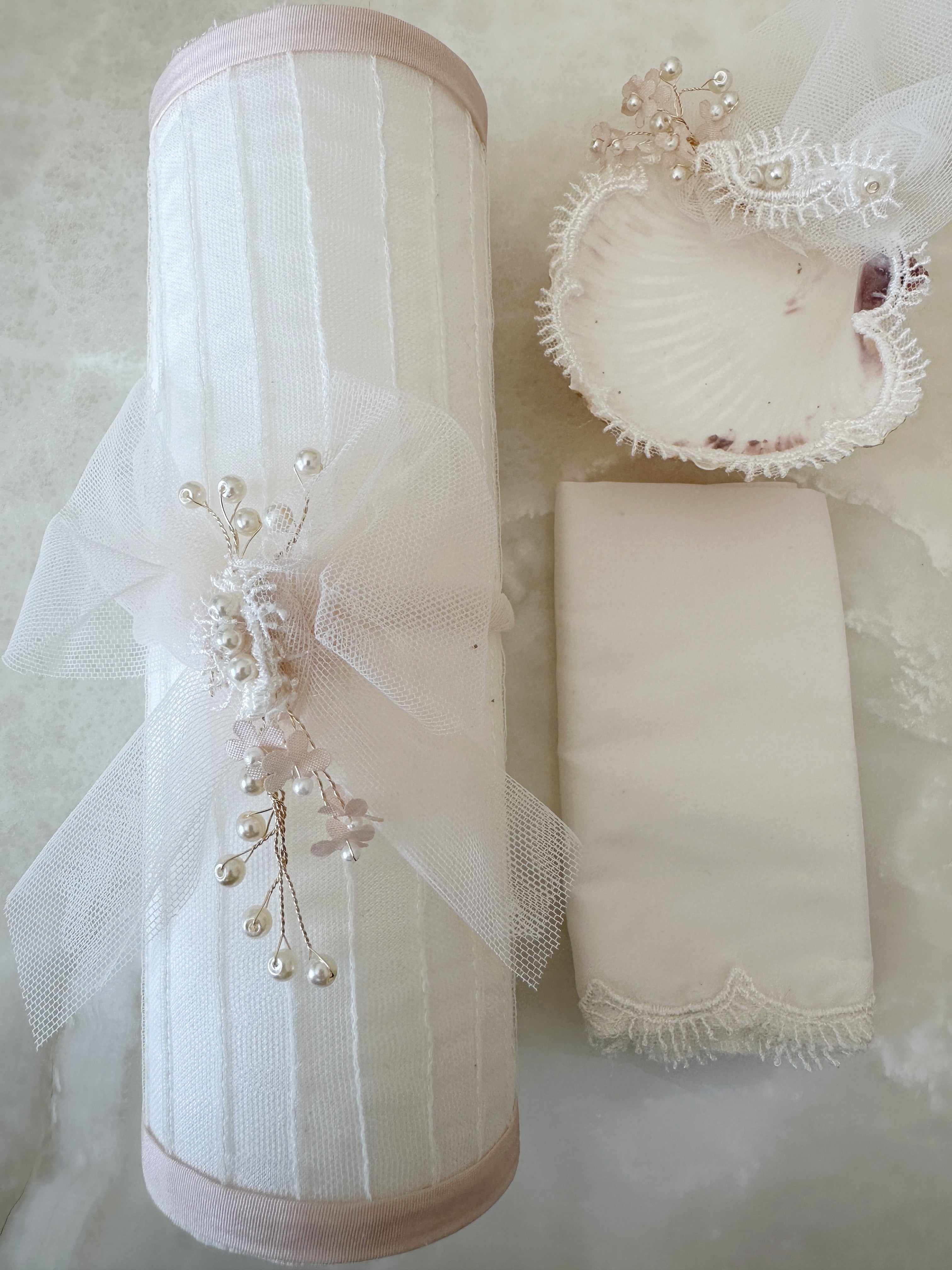 Set de Vela para Bautizo para Niña Mod. Anabr4568