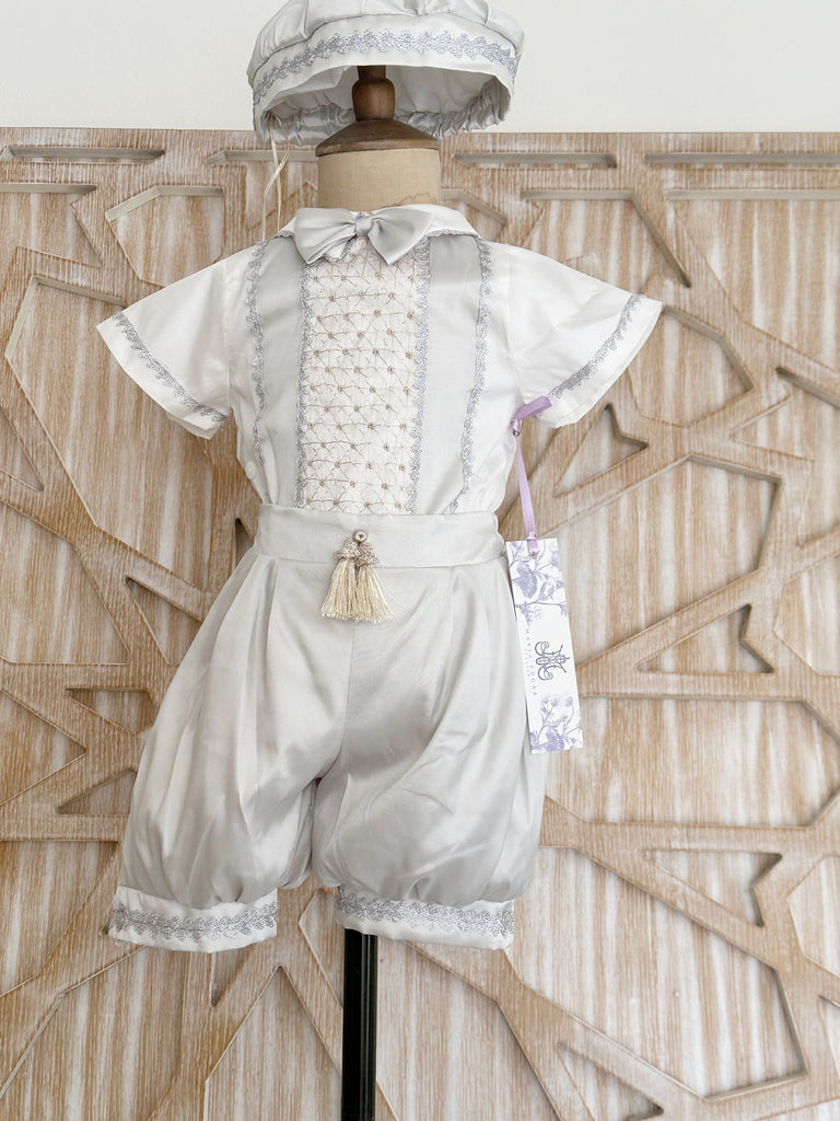 Ropon para Bautizo para Niño Mod. Rno4562 T12  T36