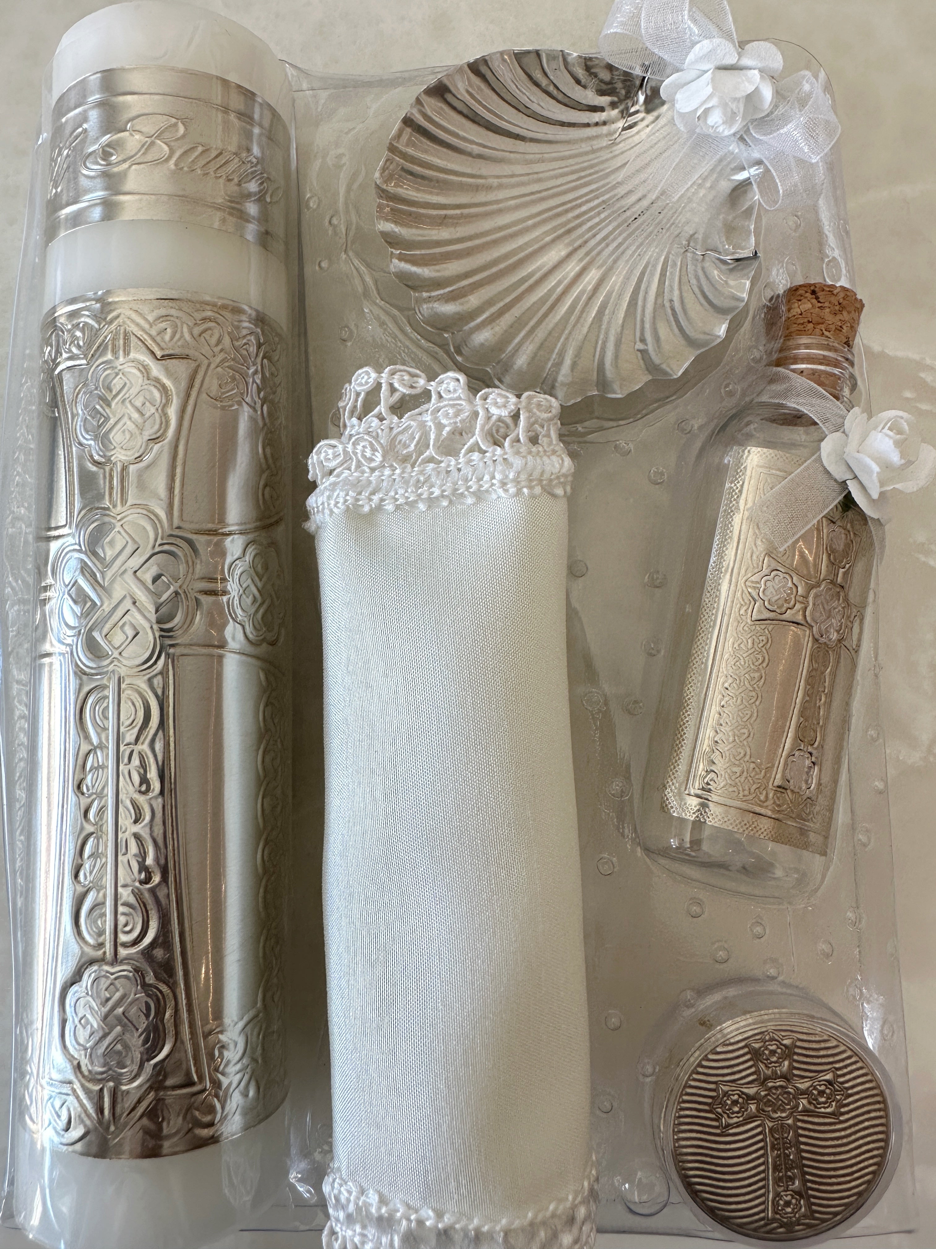 Set de Vela para Bautizo