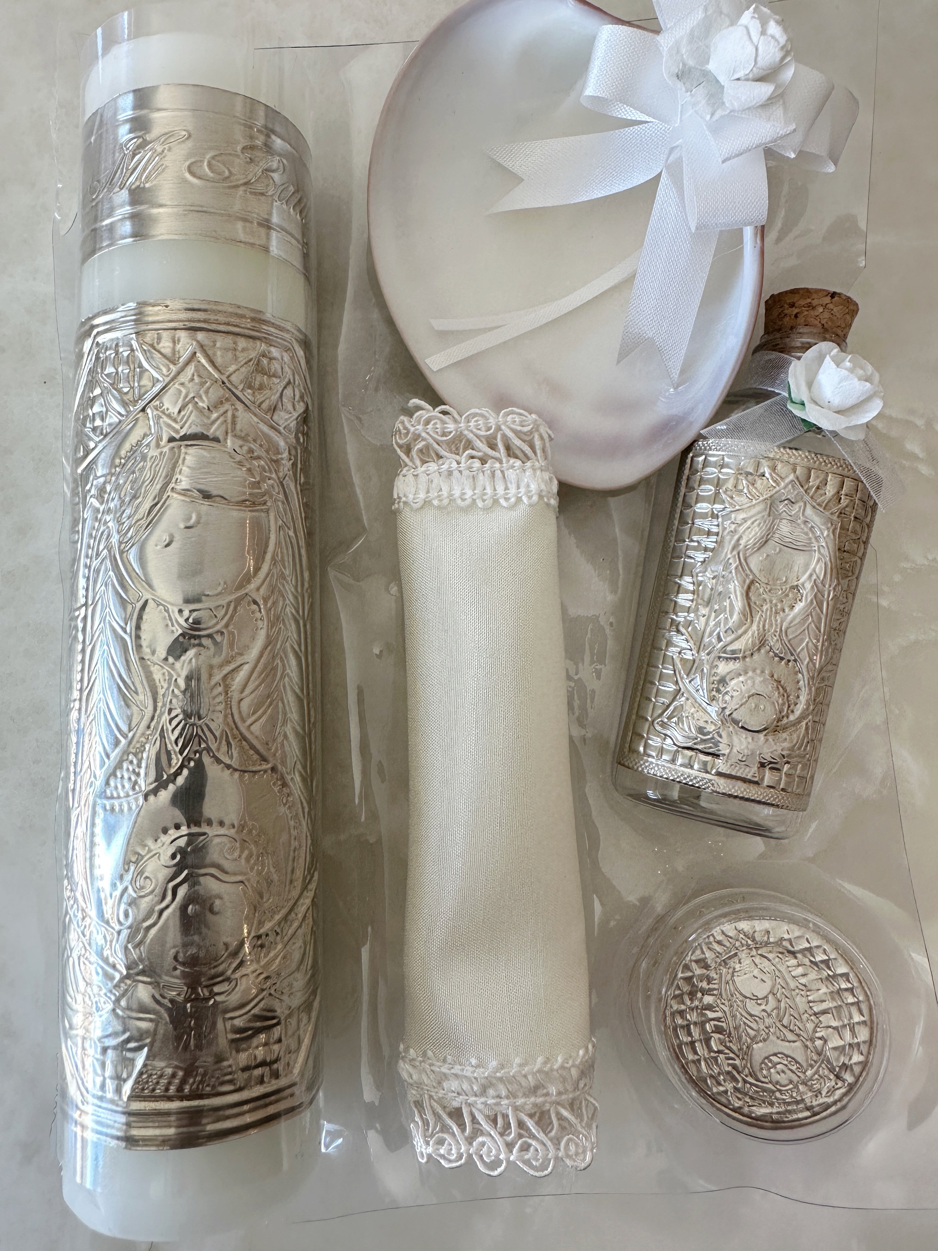 Set de Vela para Bautizo