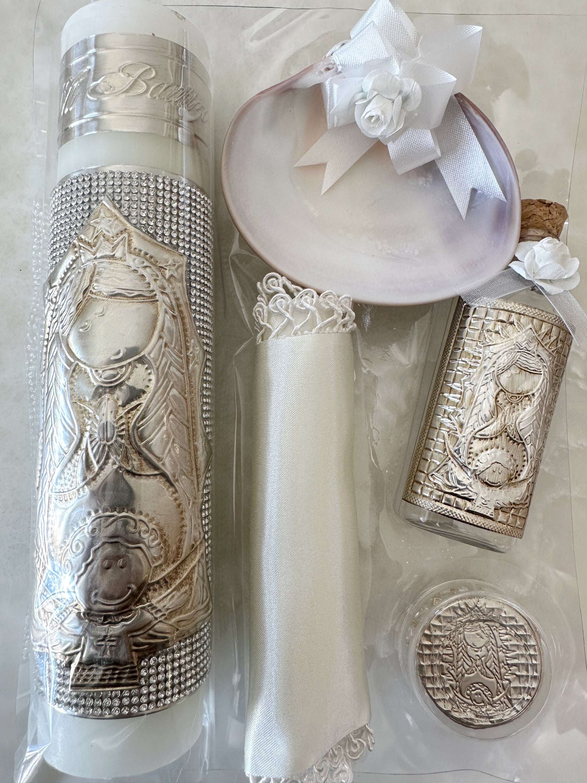 Set de Vela para Bautizo