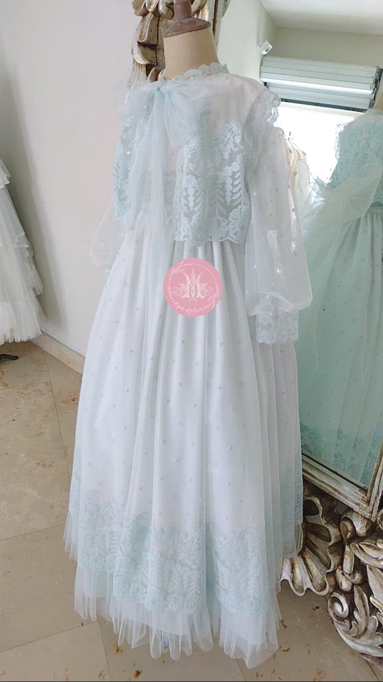 Vestido Español para Primera Comunión Estels D' Argent Mod. 570 T9