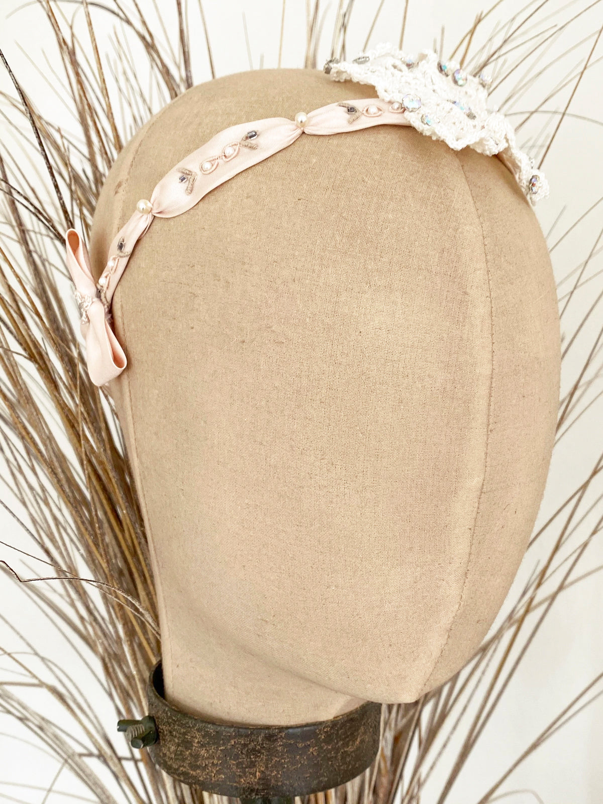 Diadema para Bebe de Bautizo Mod. Tsr4233