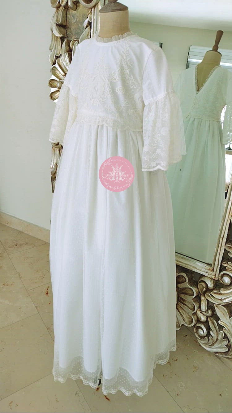 Vestido Español para Primera Comunión Estels D' Argent Mod. 484 T10