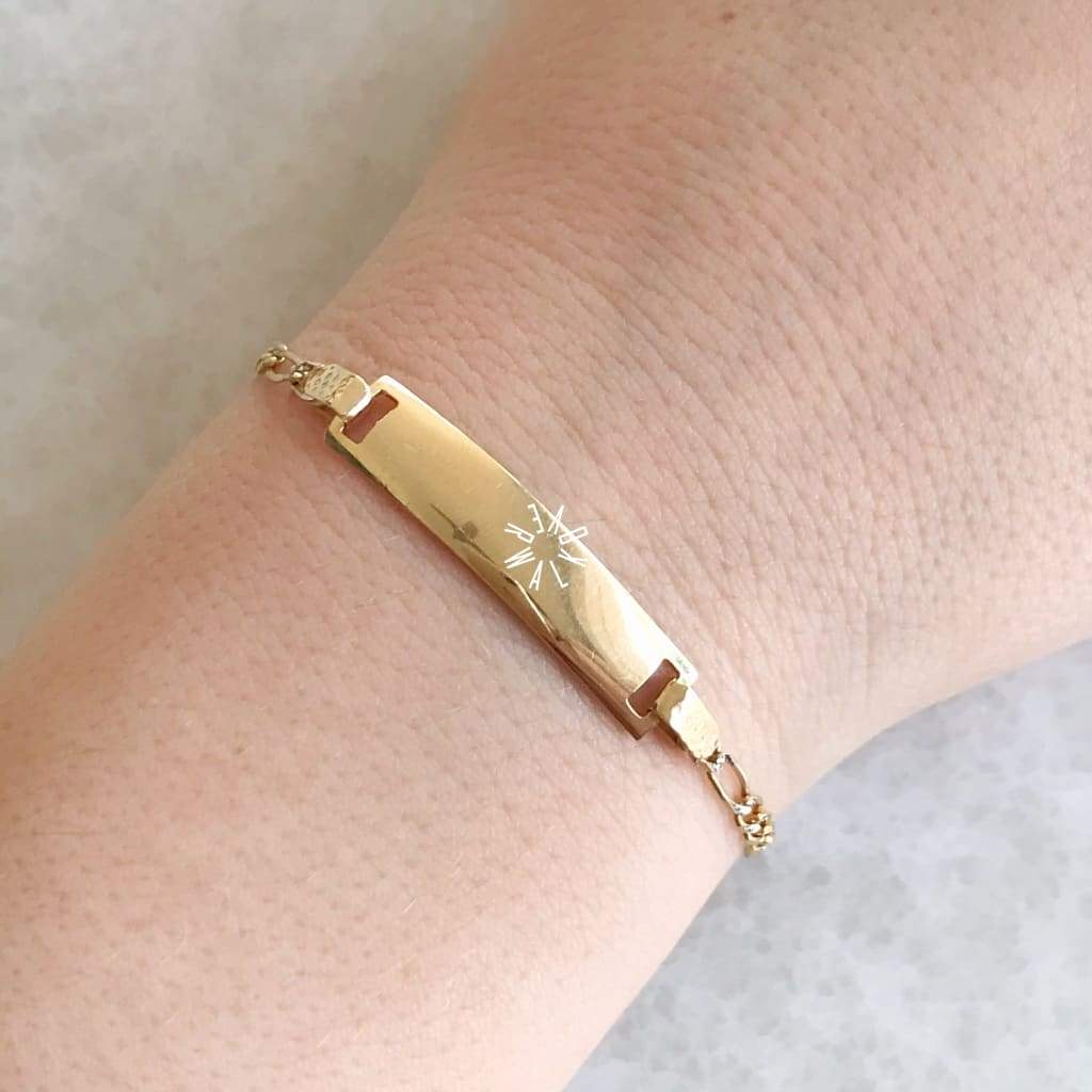 Esclava Para Niño Oro Amarillo 14K E-Oa-14-49-083-2A5 Esclava