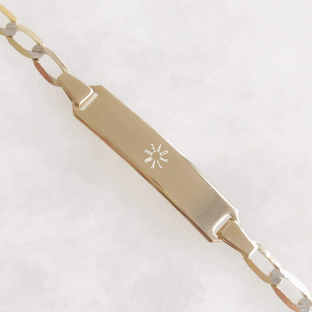 Esclava Para Niño Oro Amarillo 14K E-Oa-14-85-074-2A7 Esclava