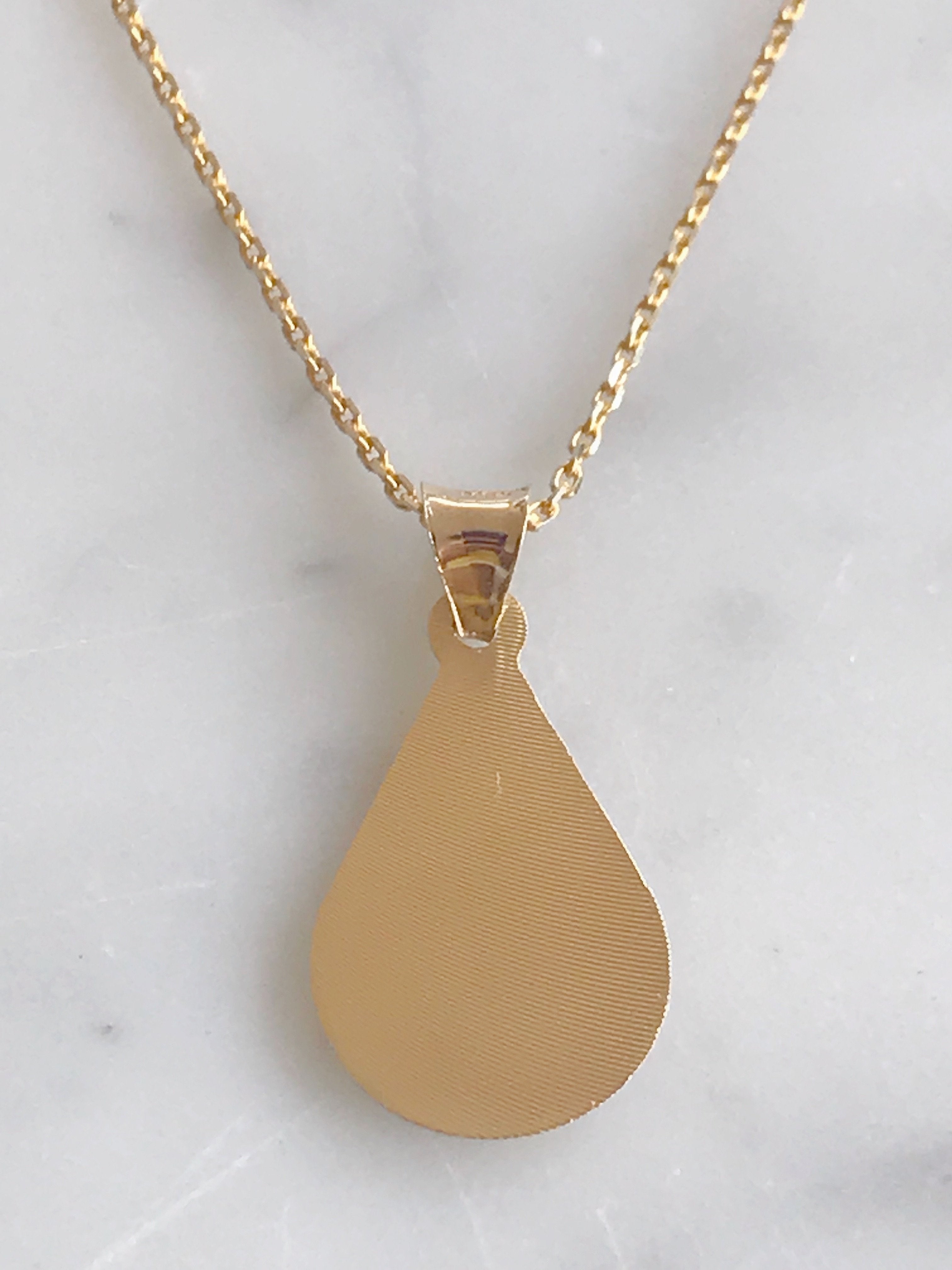 Cadena Con Medalla Virgen De Gpe. Oro 14k Mod Cn1a7 + Me1