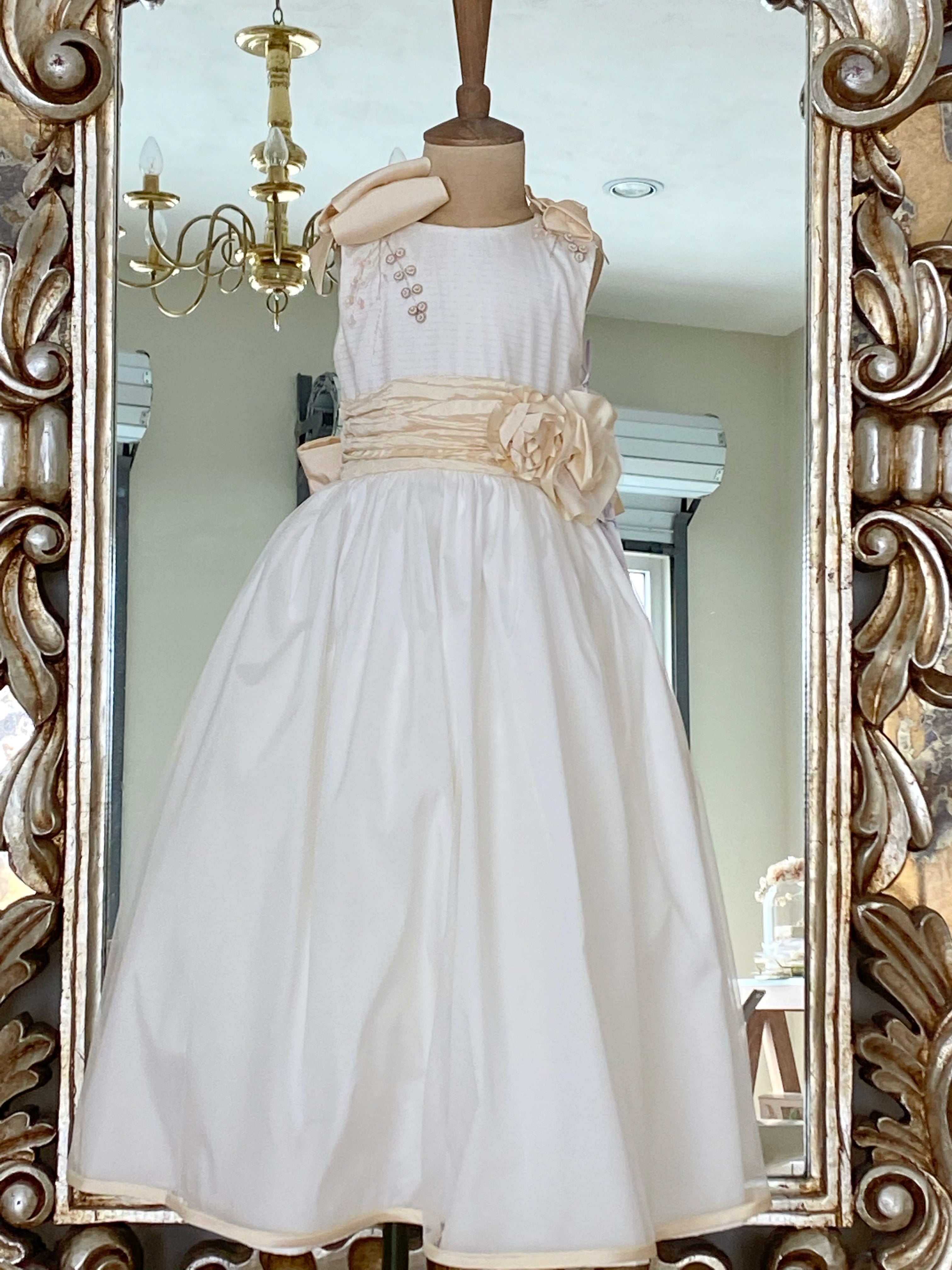 Vestido para Niña de Presentación o Paje Mod. Mev4493  T4 T6