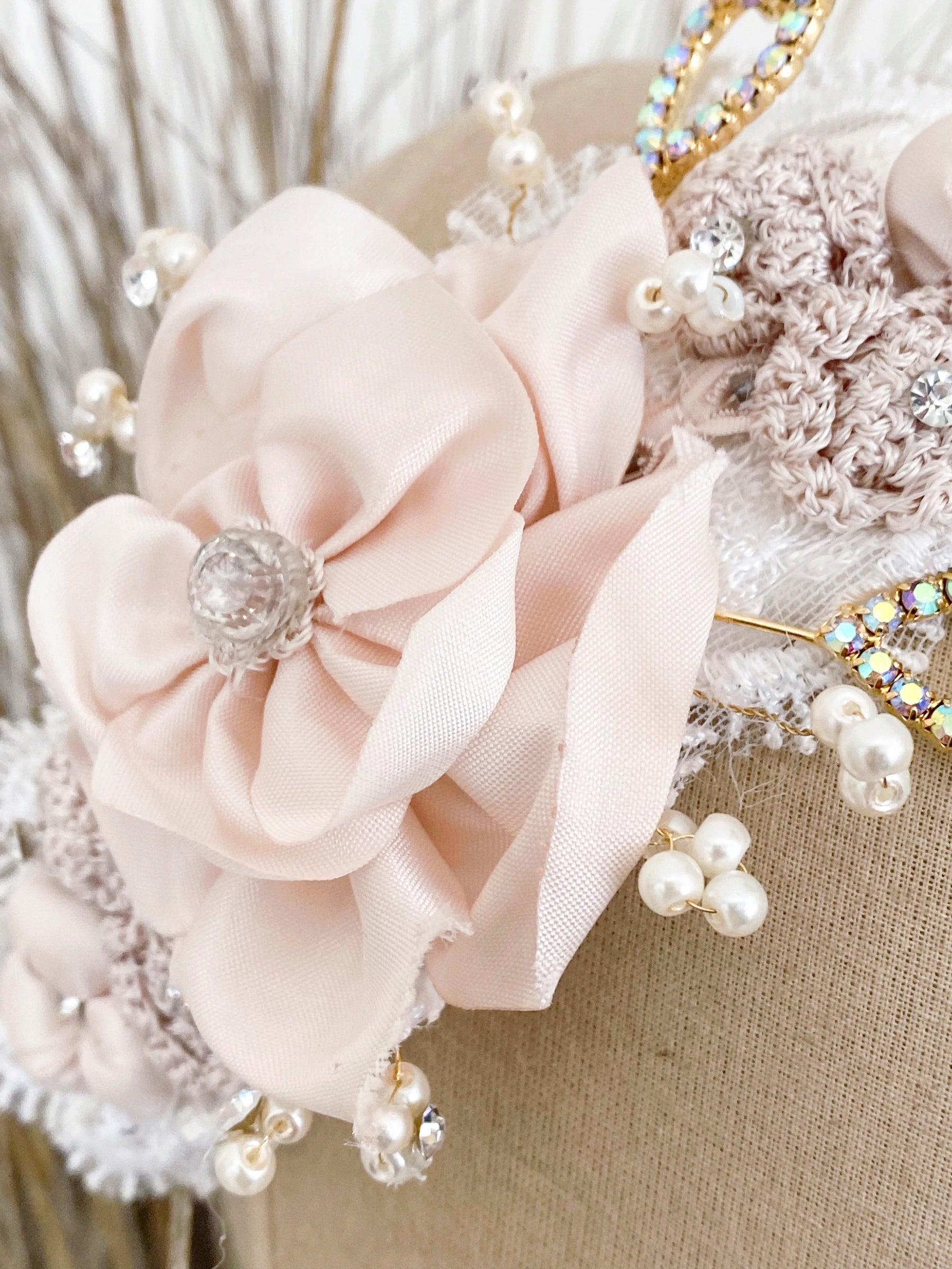 Diadema para Bebe de Bautizo Mod. Tdr4153