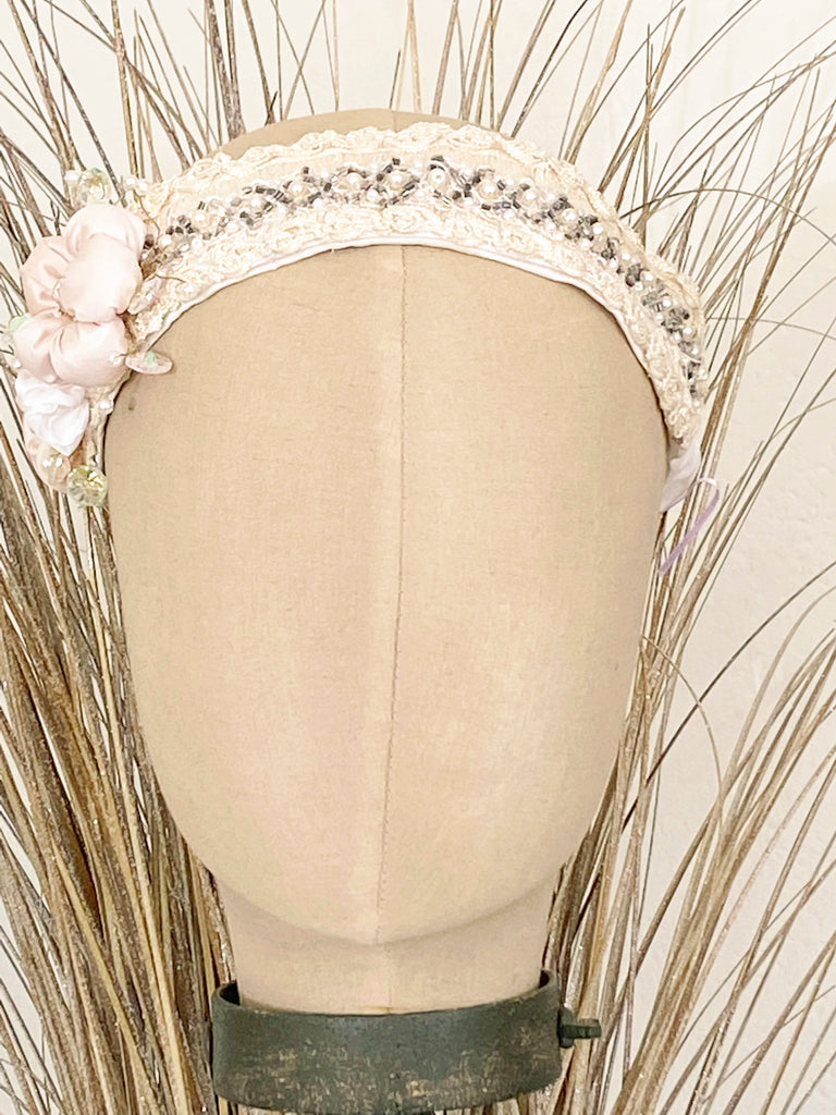 Diadema para Bebe de Bautizo Mod. Tdr4128