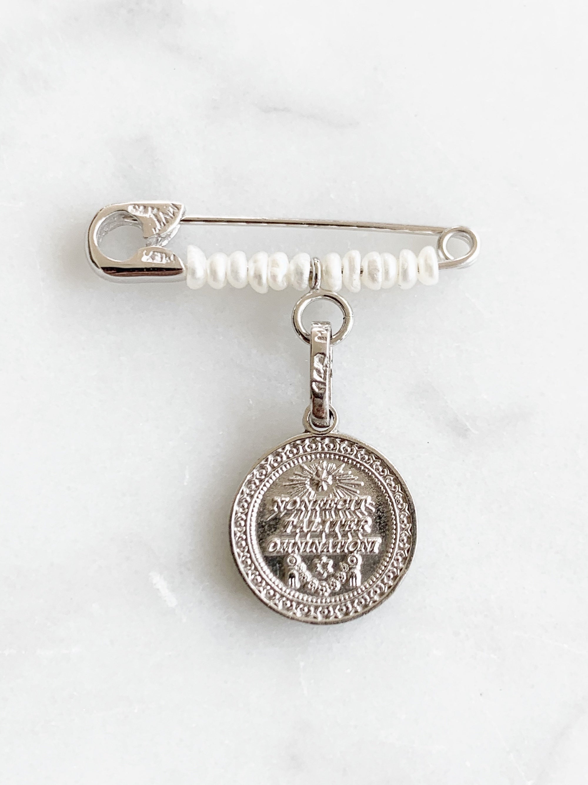 Baby Pin de la Virgen de Guadalupe Oro 14k Mod. 2a3be