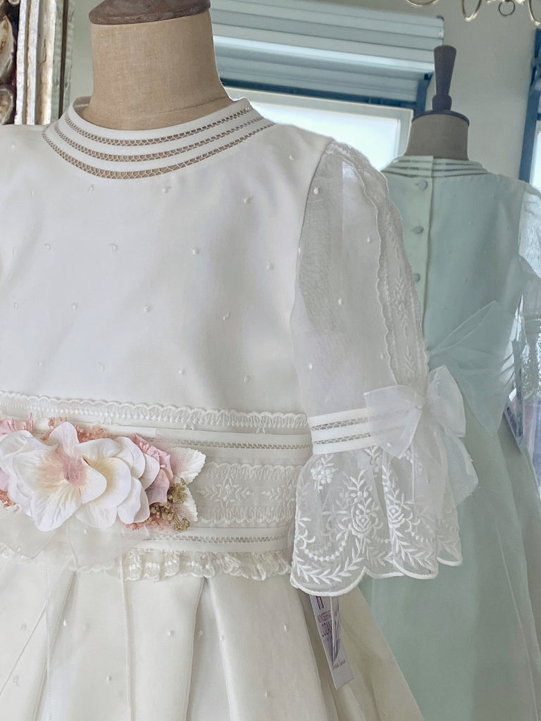 Vestido Español para Primera Comunión Monserrat Lozano Mod. 050 T8