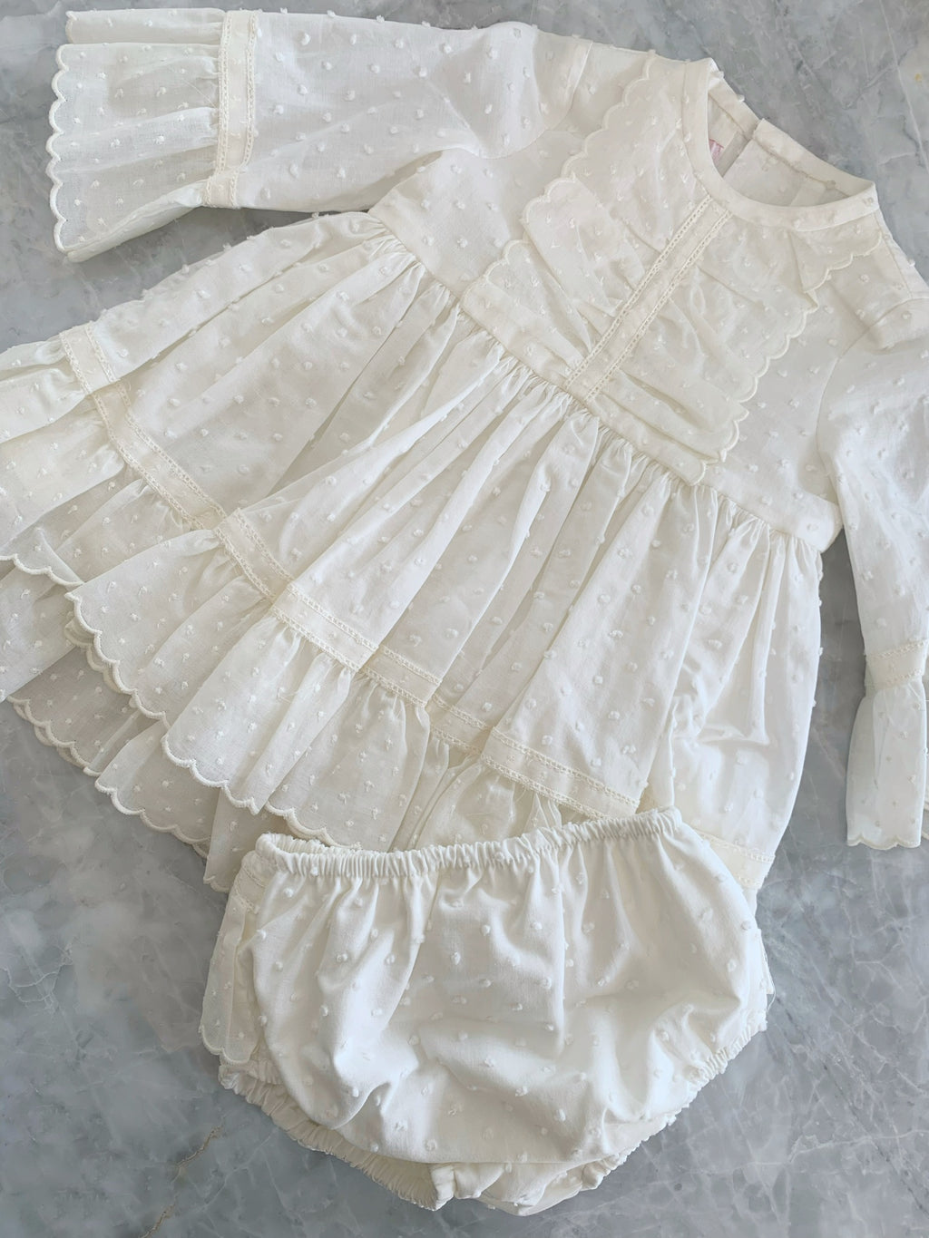 Pelele Español para Niña Mod. B018 6m