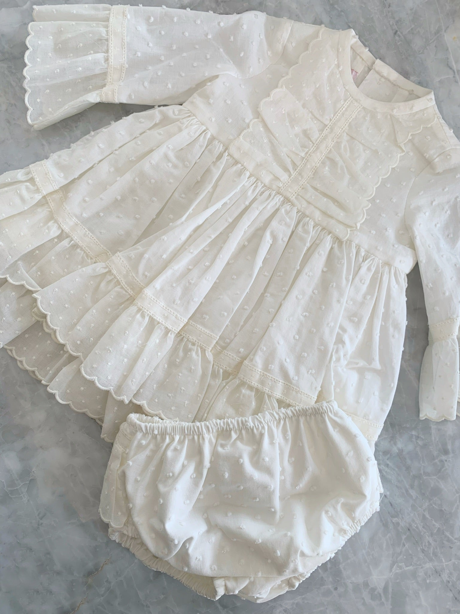 Pelele Español para Niña Mod. B018 6m