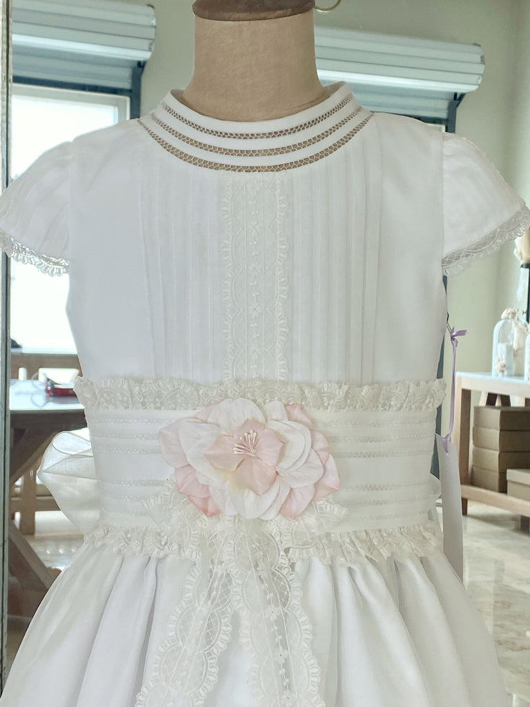 Vestido Español para Primera Comunión Monserrat Lozano Mod. A1 T8