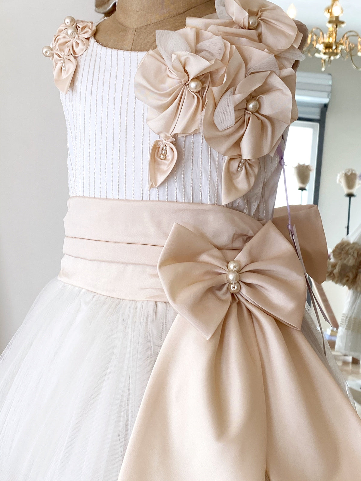 Vestido para Niña de Presentación o Paje Mod. Mev4258 T4