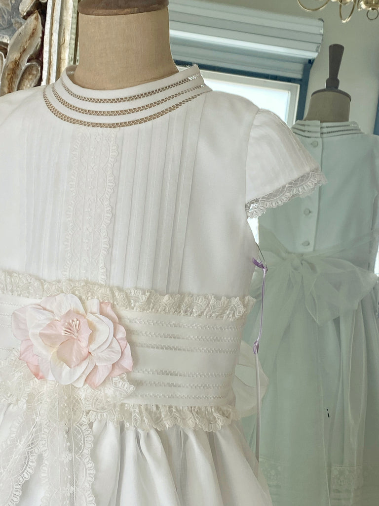 Vestido Español para Primera Comunión Monserrat Lozano Mod. A1 T8