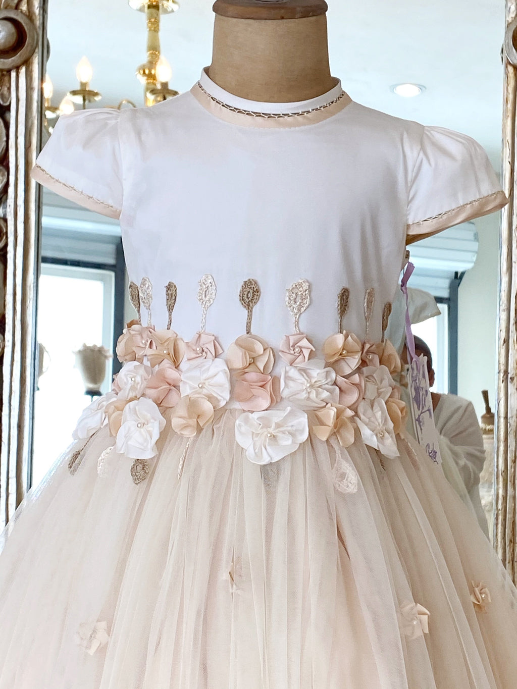 Vestido para Niña de Presentación o Paje Mod. Mebs4130 T4