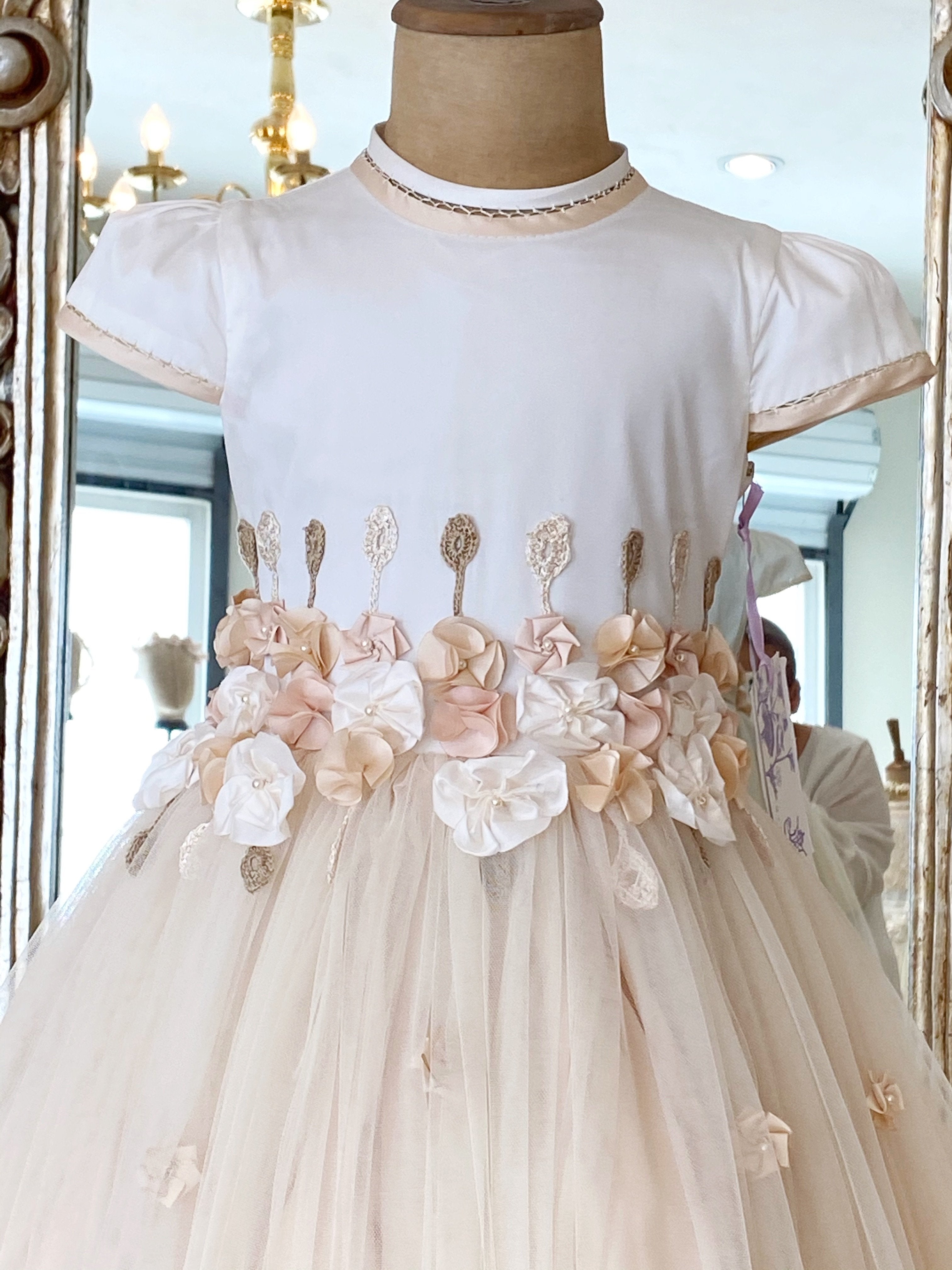 Vestido para Niña de Presentación o Paje Mod. Mebs4130 T4