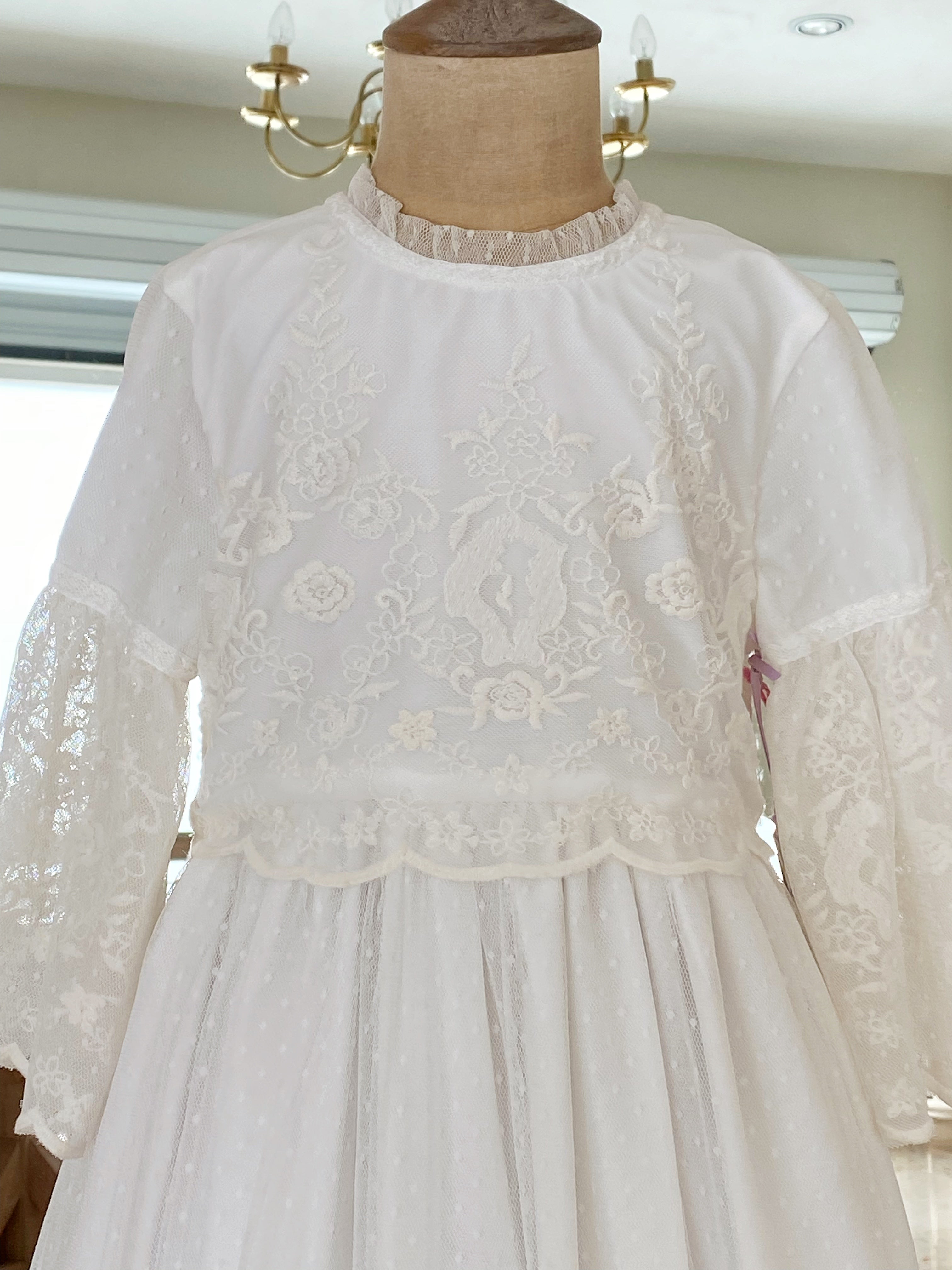 Vestido Español para Primera Comunión Estels D' Argent Mod. 484 T10