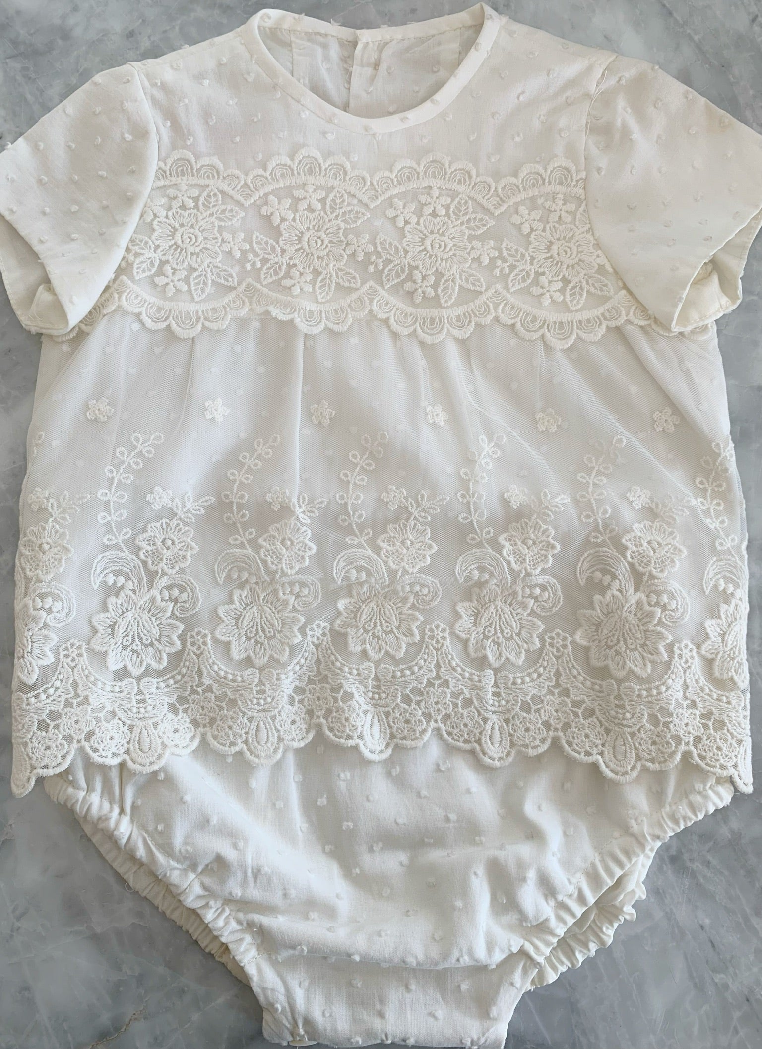 Pelele Español para Niña y Niño Mod. B014 6m