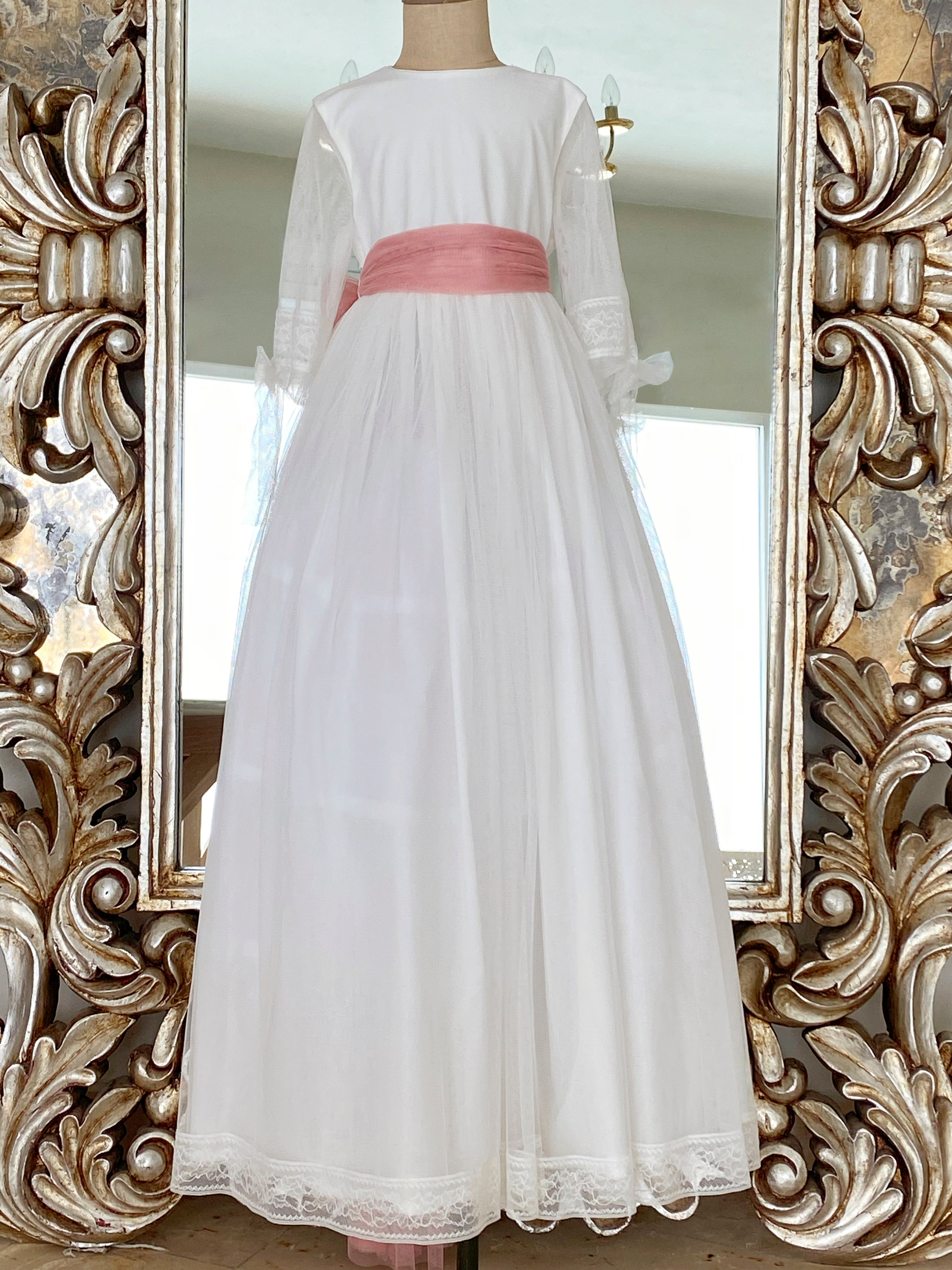 Vestido Español para Primera Comunión Estels D' Argent Mod. 384 T8