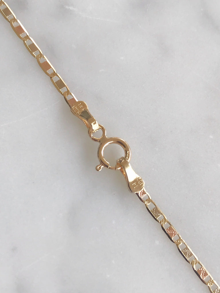 Cadena Con Cruz Oro 14k Mod Cn1a9 + Mea9