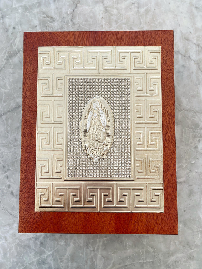 Set de Baúl , Biblia y Vela para Primera Comunión