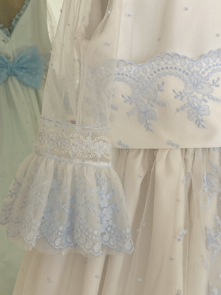 Vestido Español para Primera Comunión Monserrat Lozano Mod. 215 T10