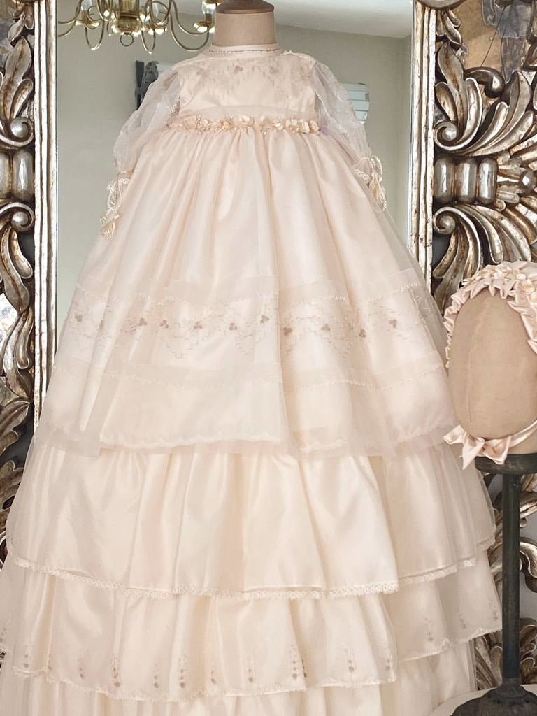 Ropon para Bautizo Desmontable para Niña Mod. Rna4332 T12