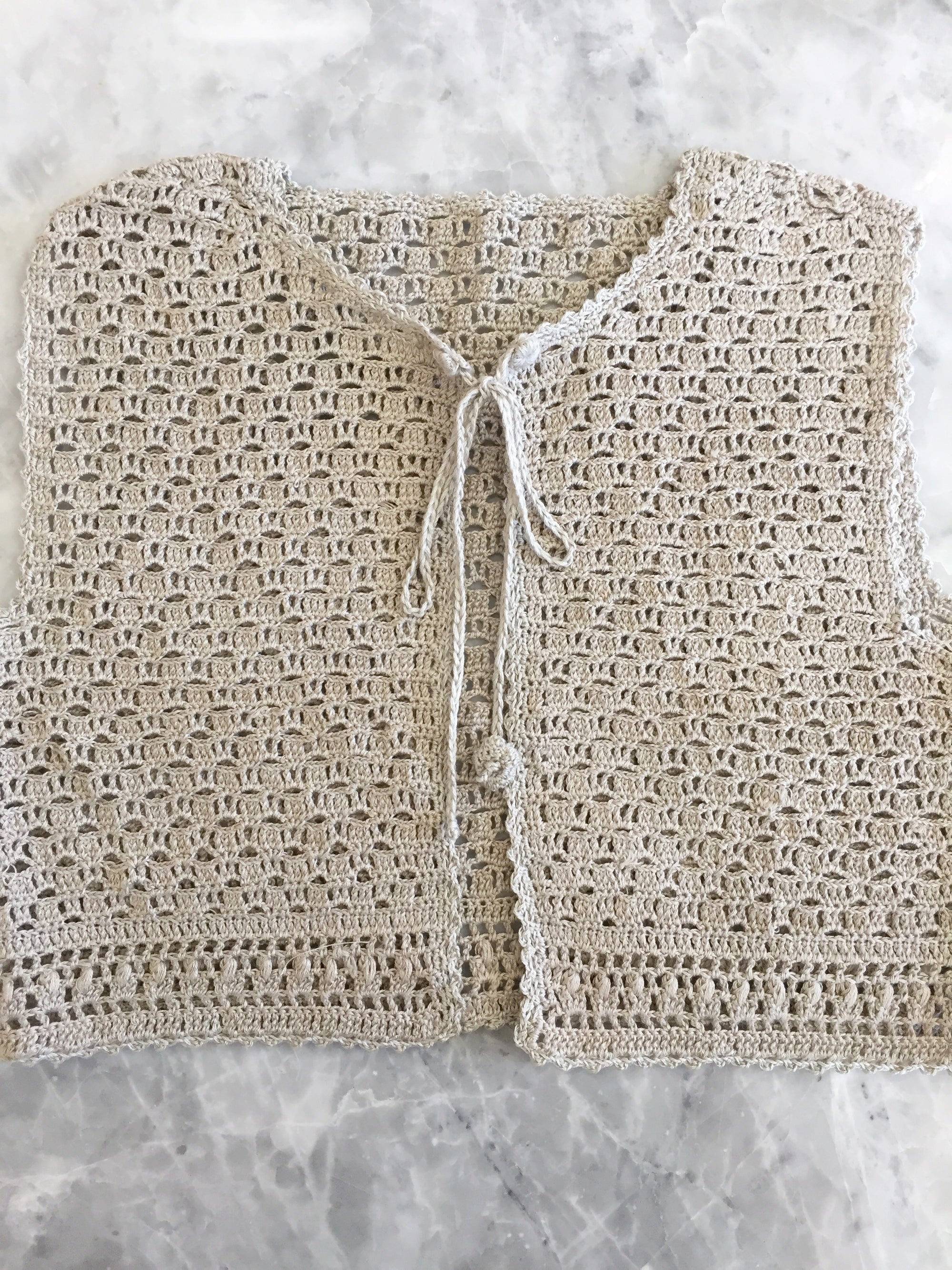 Chaleco Tejido para Niña Mod. Chbto001 T10