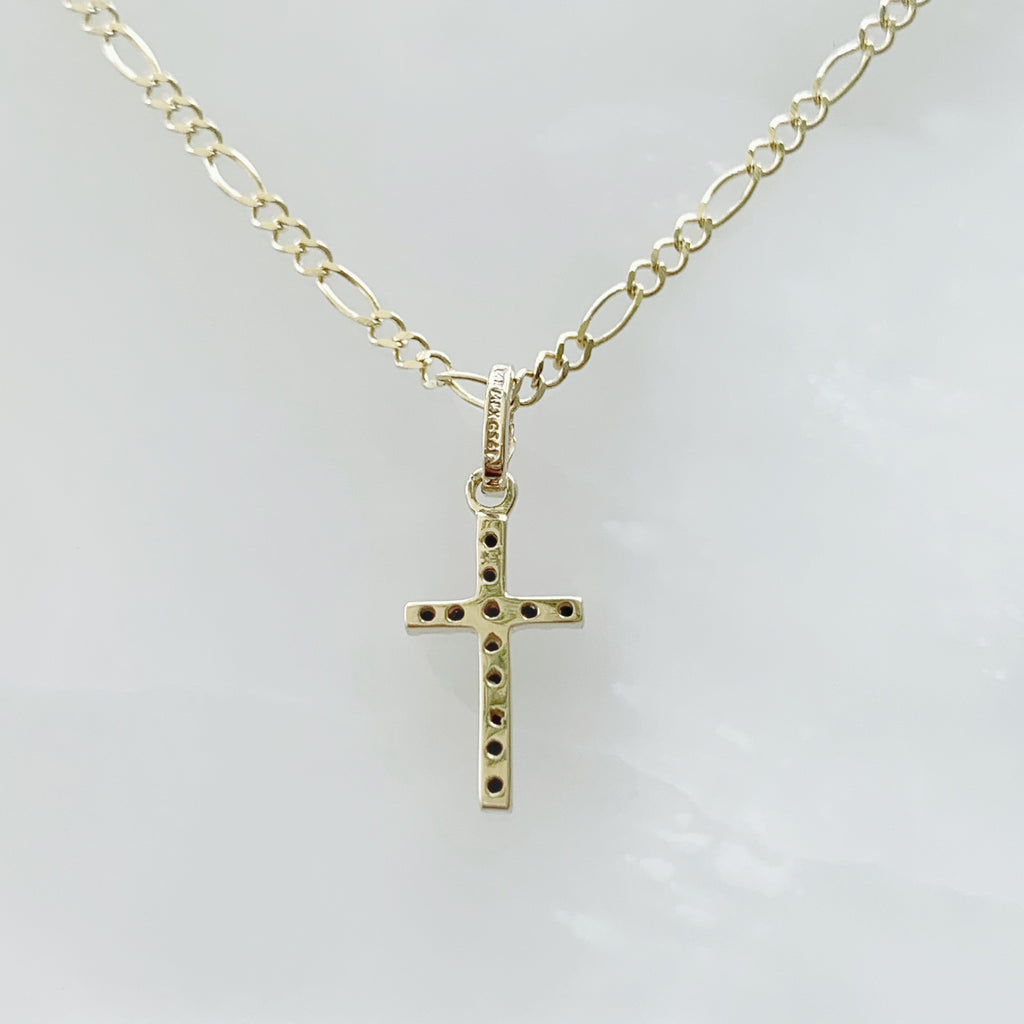 Cadena con Cruz Oro 14k Mod. 2a8e