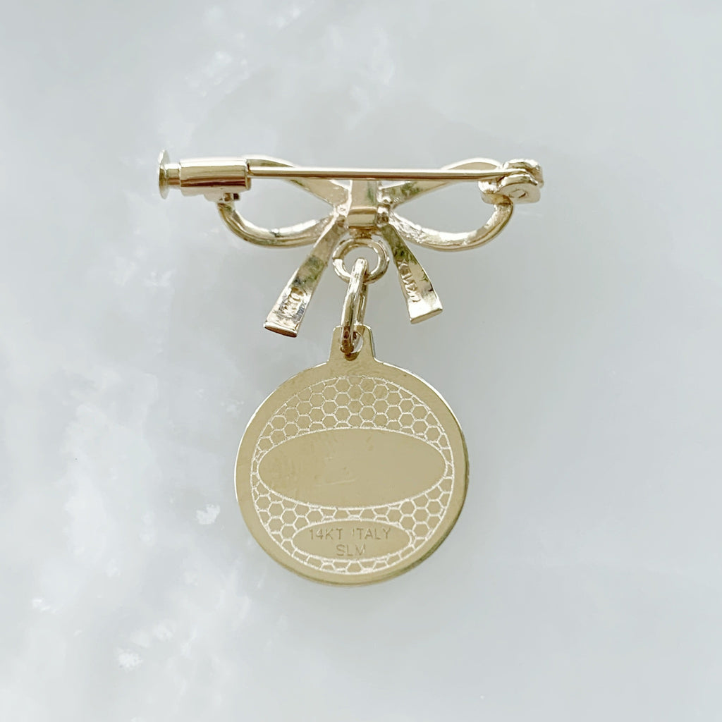 Baby Pin de Angelito Oro 14k Mod 2a4e