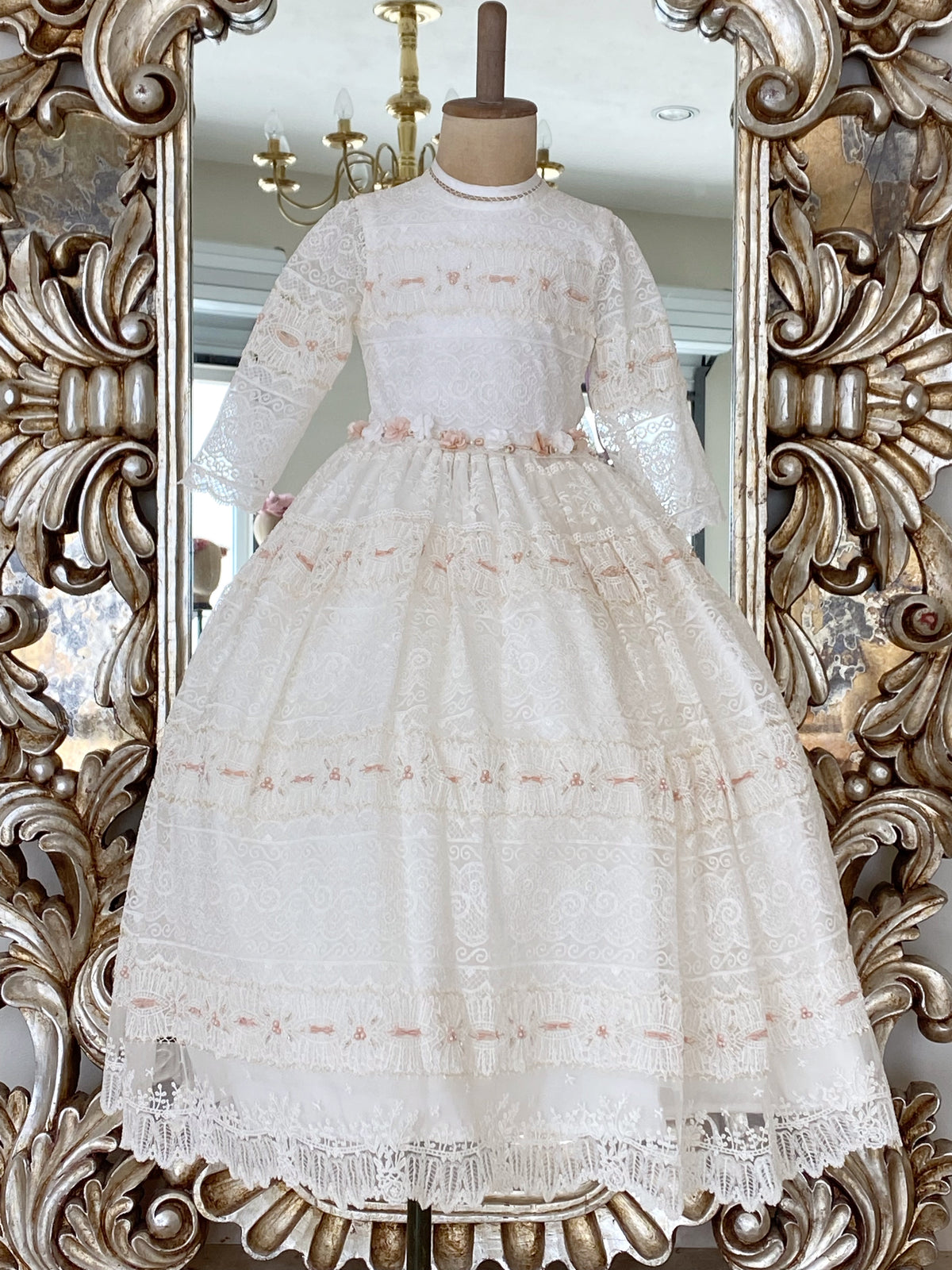 Vestido para Niña de Presentación o Paje Mod. Mer4311 T4