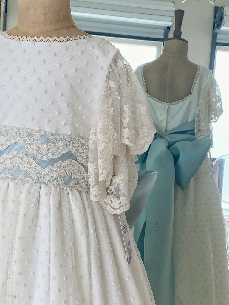 Vestido Español para Primera Comunión Monserrat Lozano Mod. 102 T8
