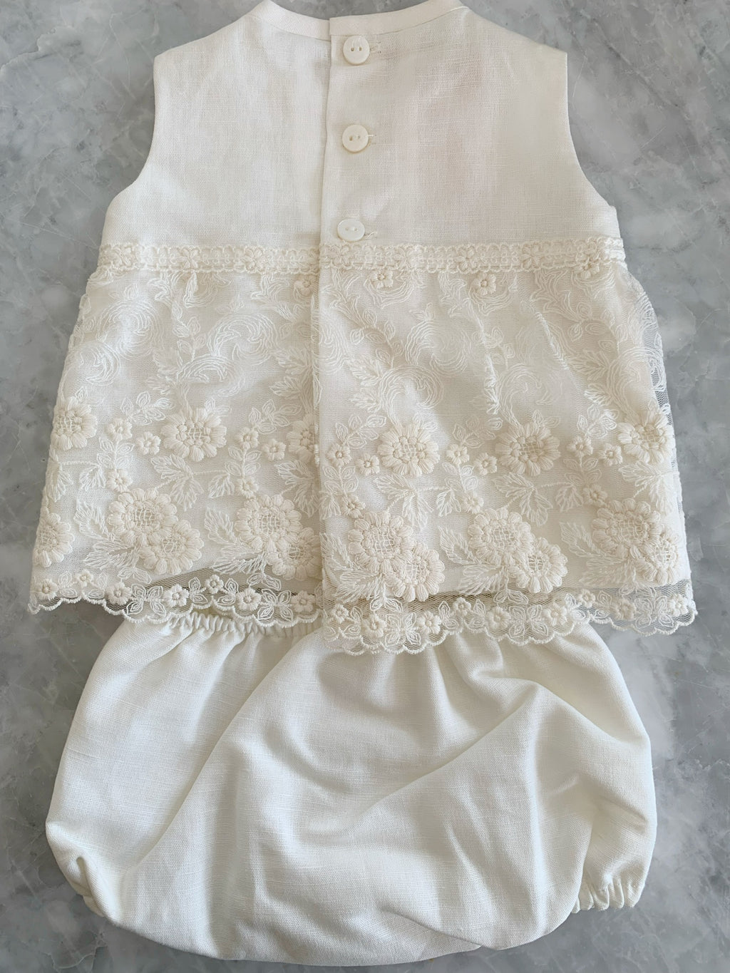 Pelele Español para Niña Mod. B010 3m 6m
