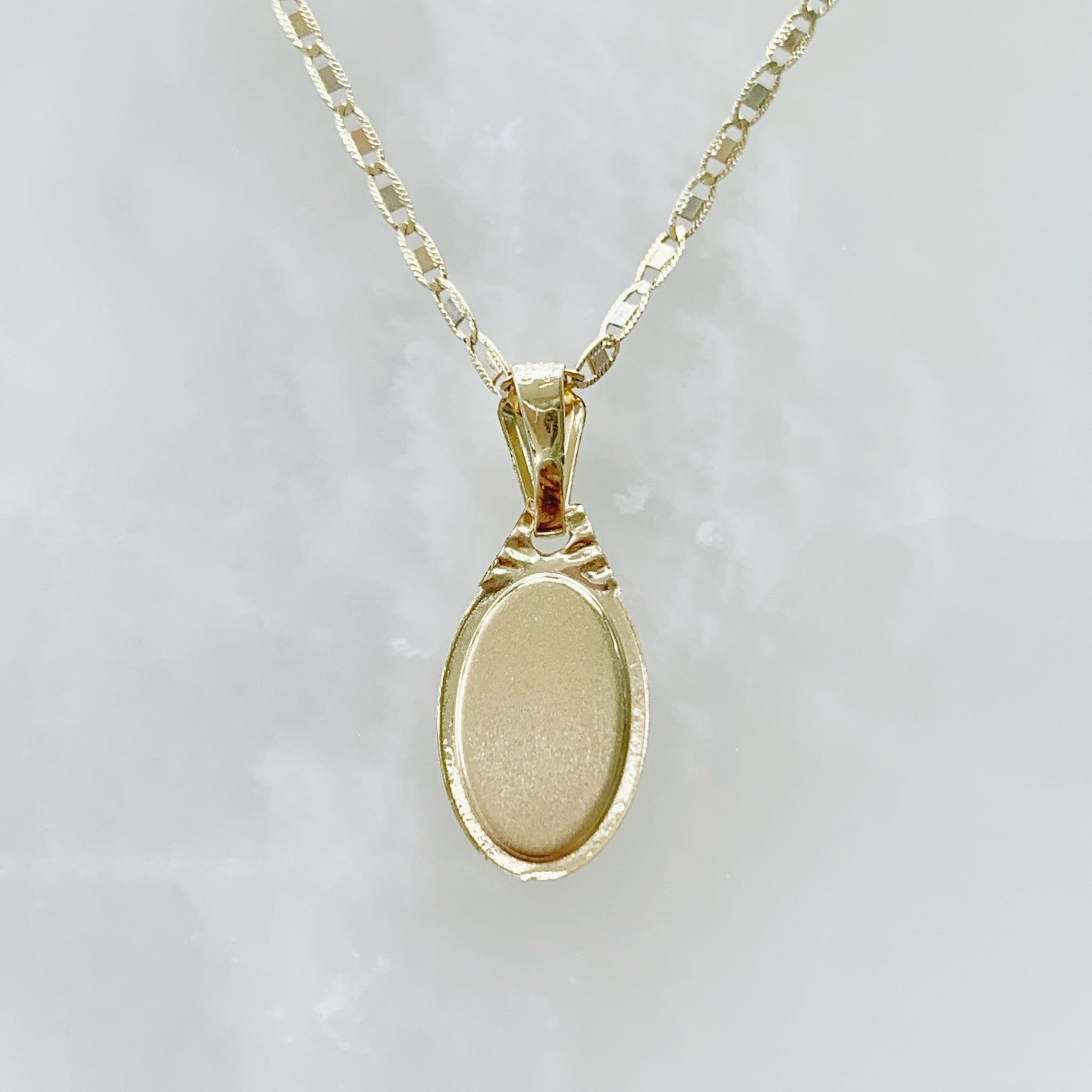Cadena con Medalla Virgen de Guadalupe Oro 14k Mod. 1a9e