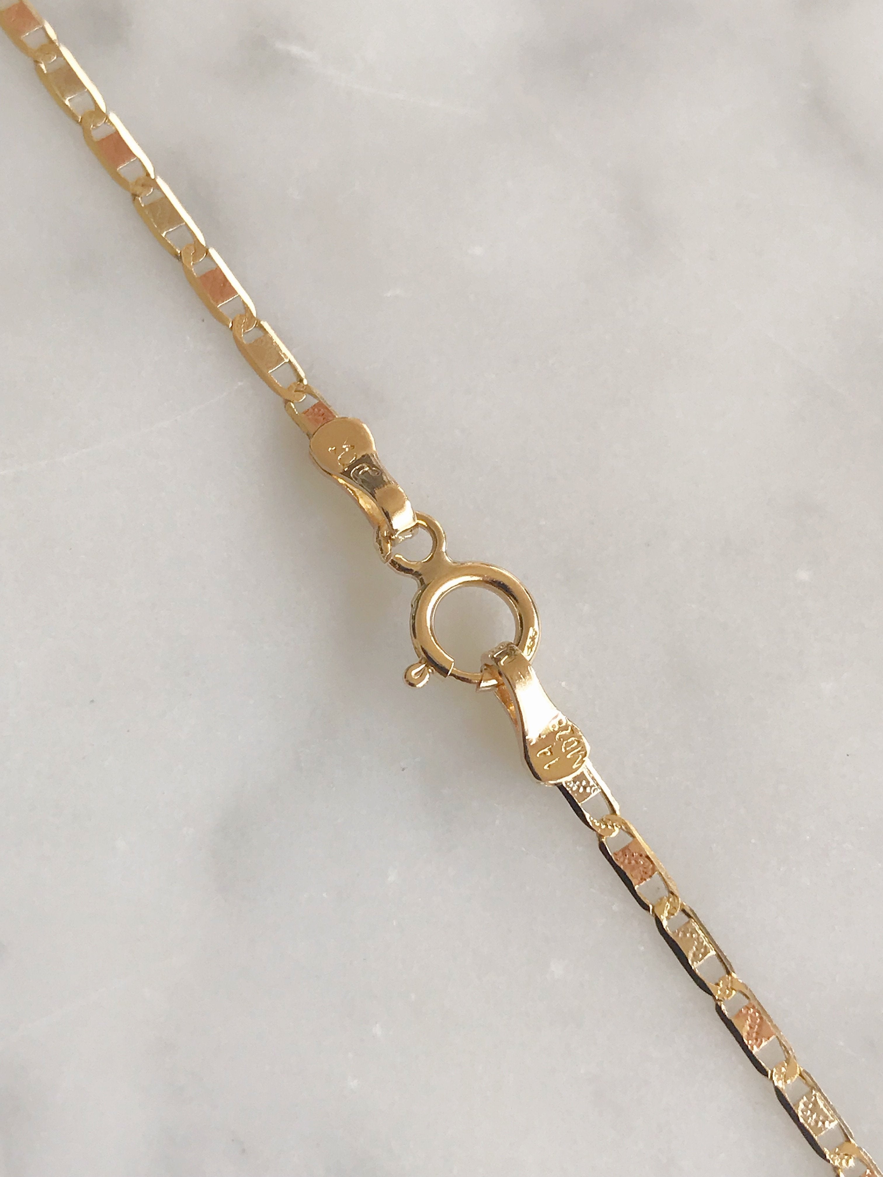 Cadena Con Medalla Virgen De Gpe. Oro 14k Mod Cn1a9 + Mea8